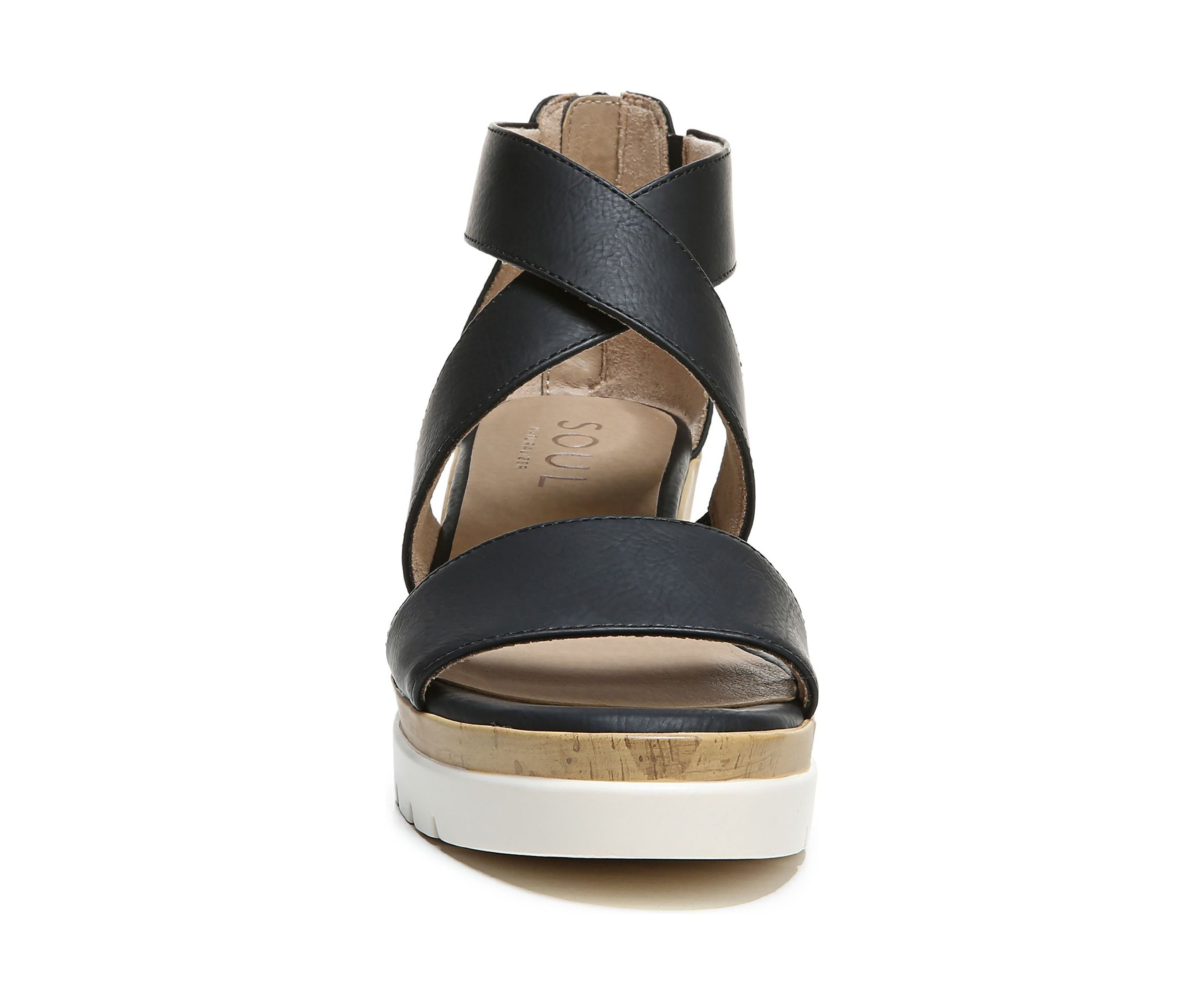 Goodtimes Ankle Strap Black Sandals 