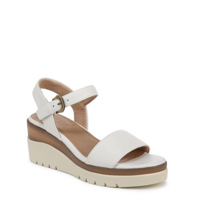 Soul Naturalizer Women's Soul Graciela Wedge Sandal, White, 11W