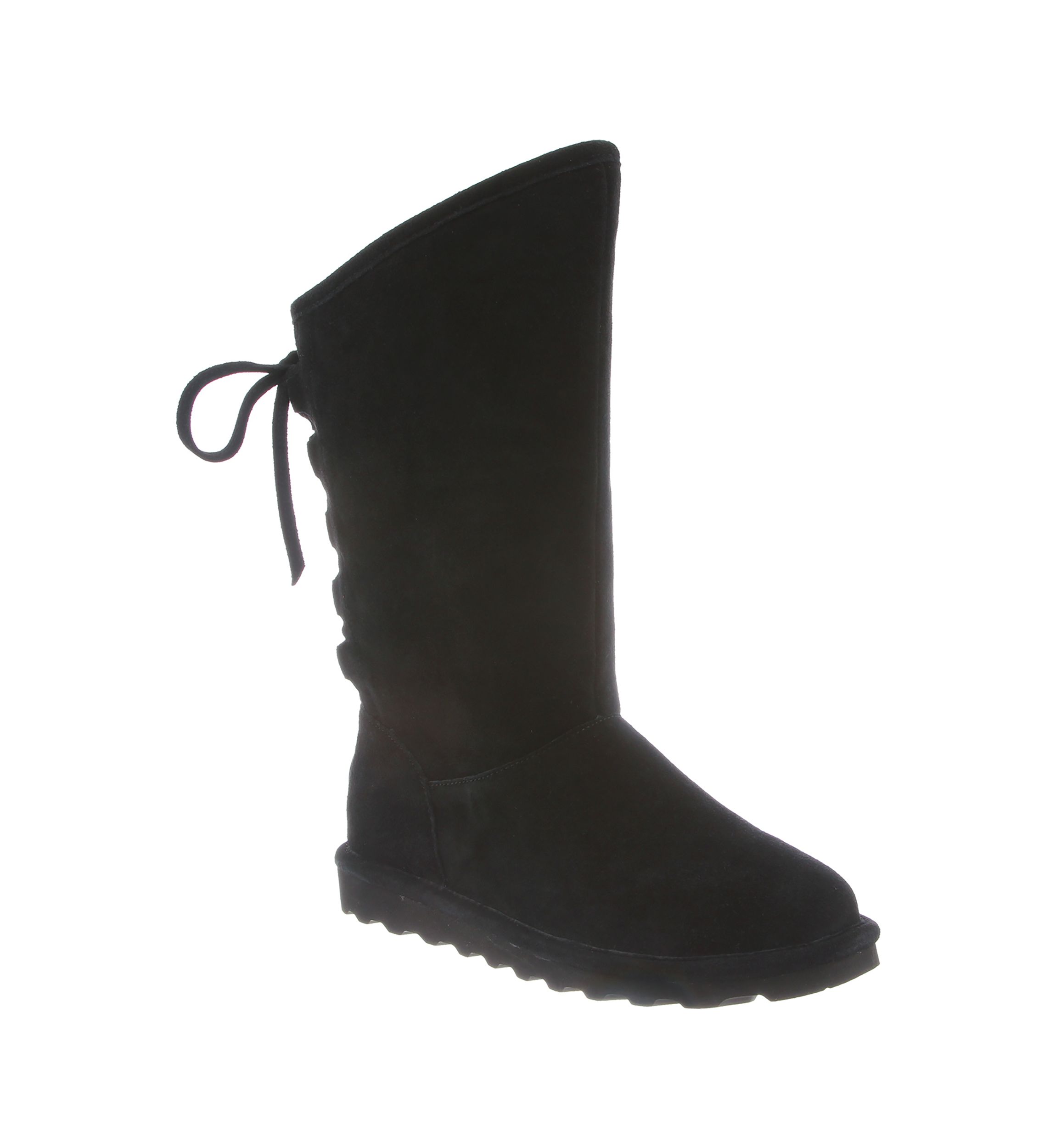 Phylly Tie Back Suede Boots