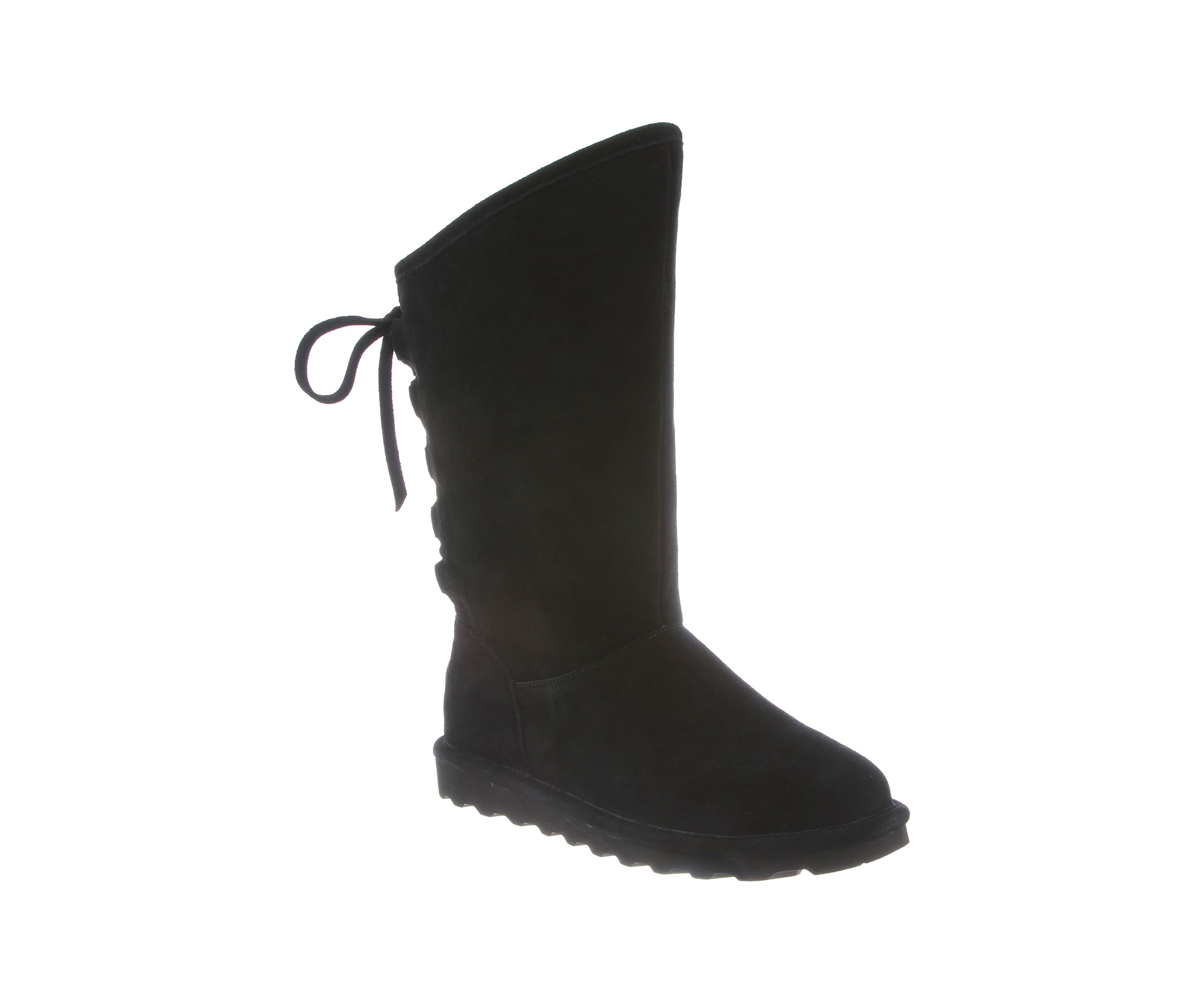 Phylly Tie Back Suede Boots