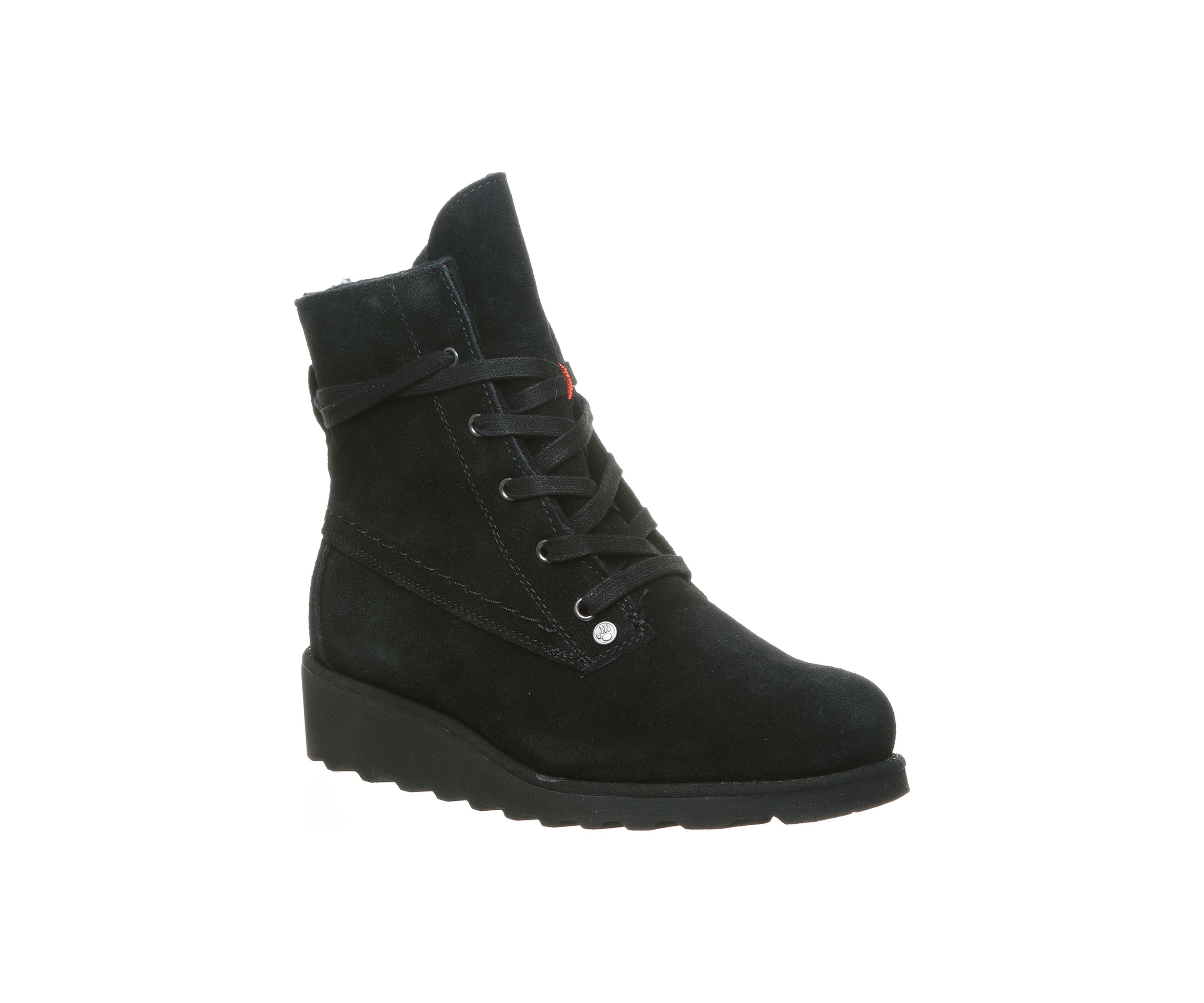 Krista  Lace Up Suede Boots