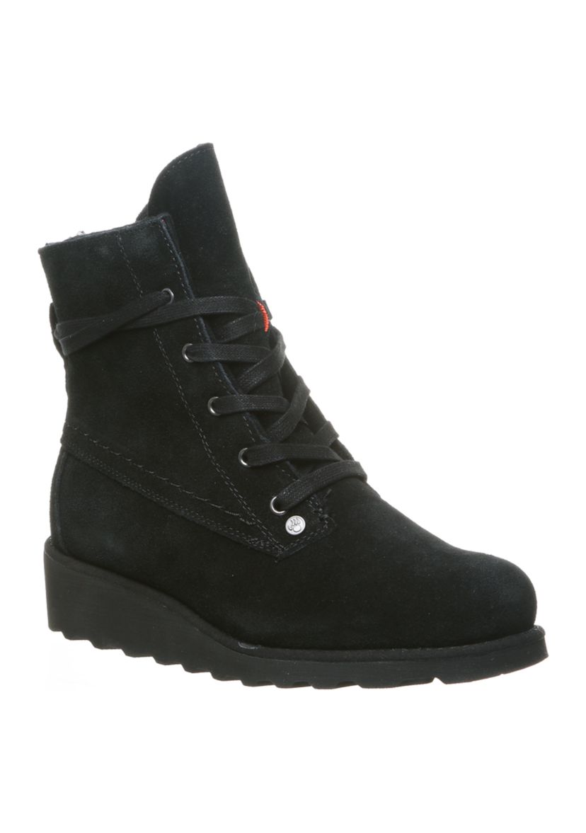 Krista  Lace Up Suede Boots