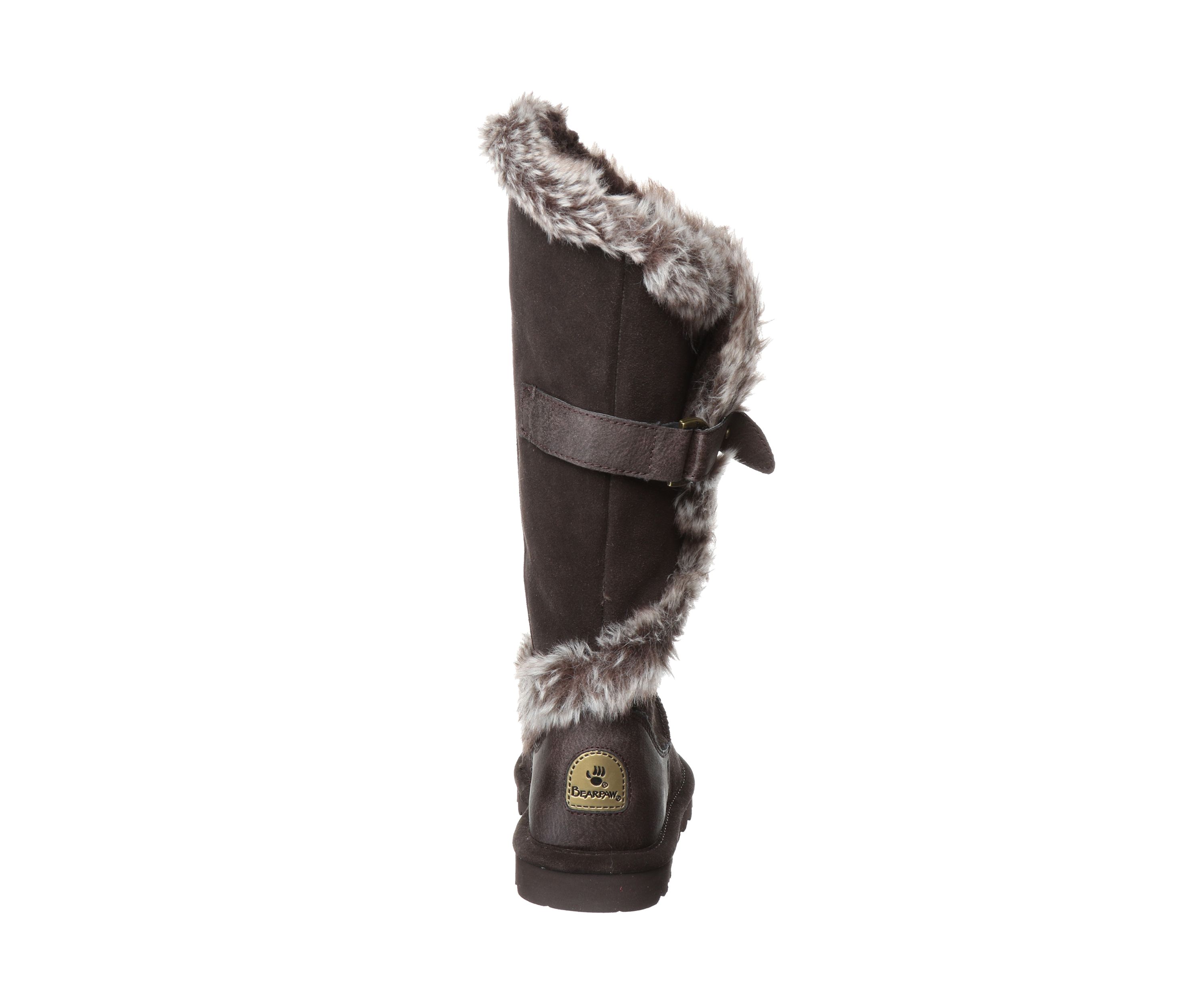 Phylly Tie Back Seude Boots