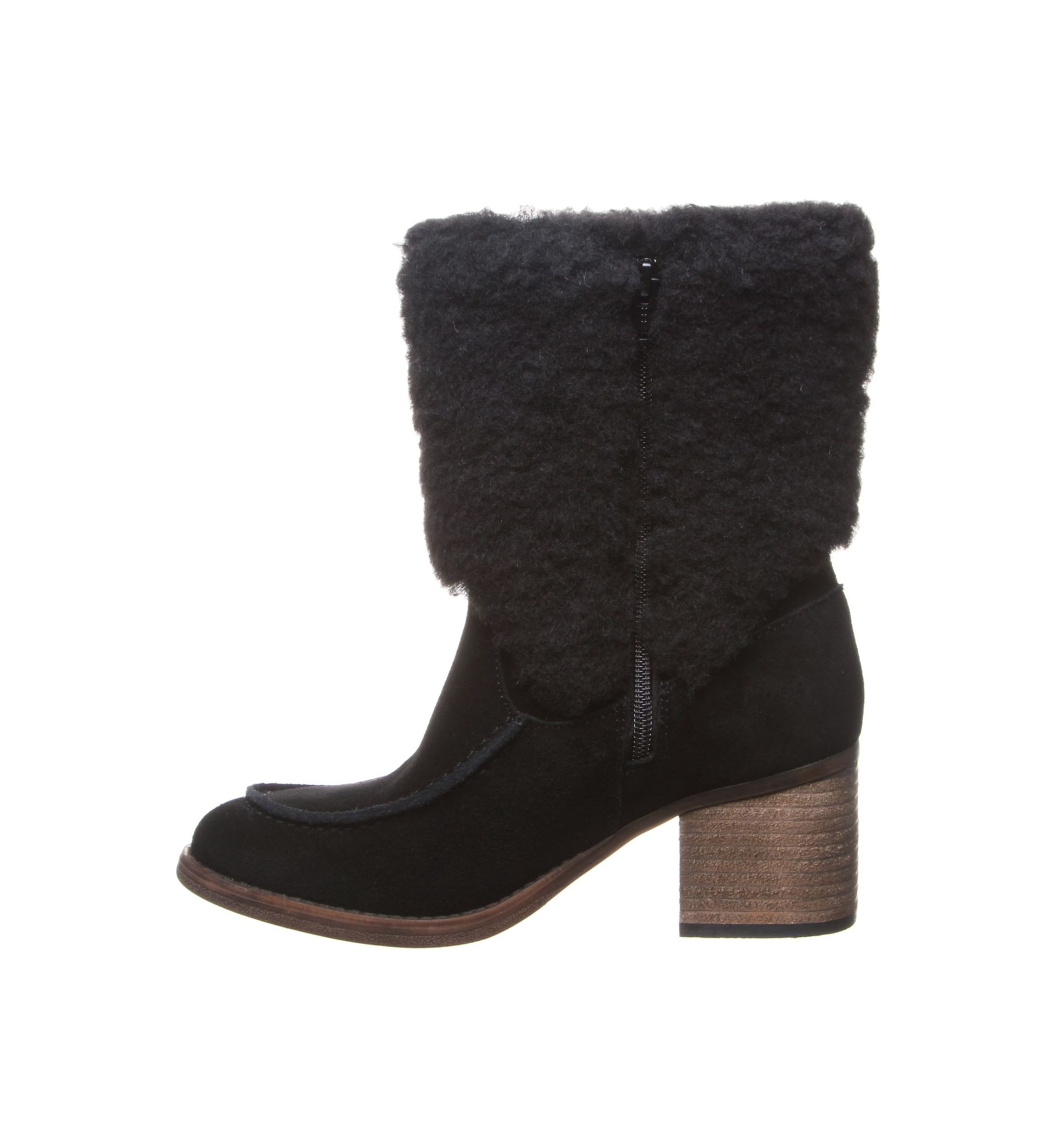 Kiera Suede Strap Boots