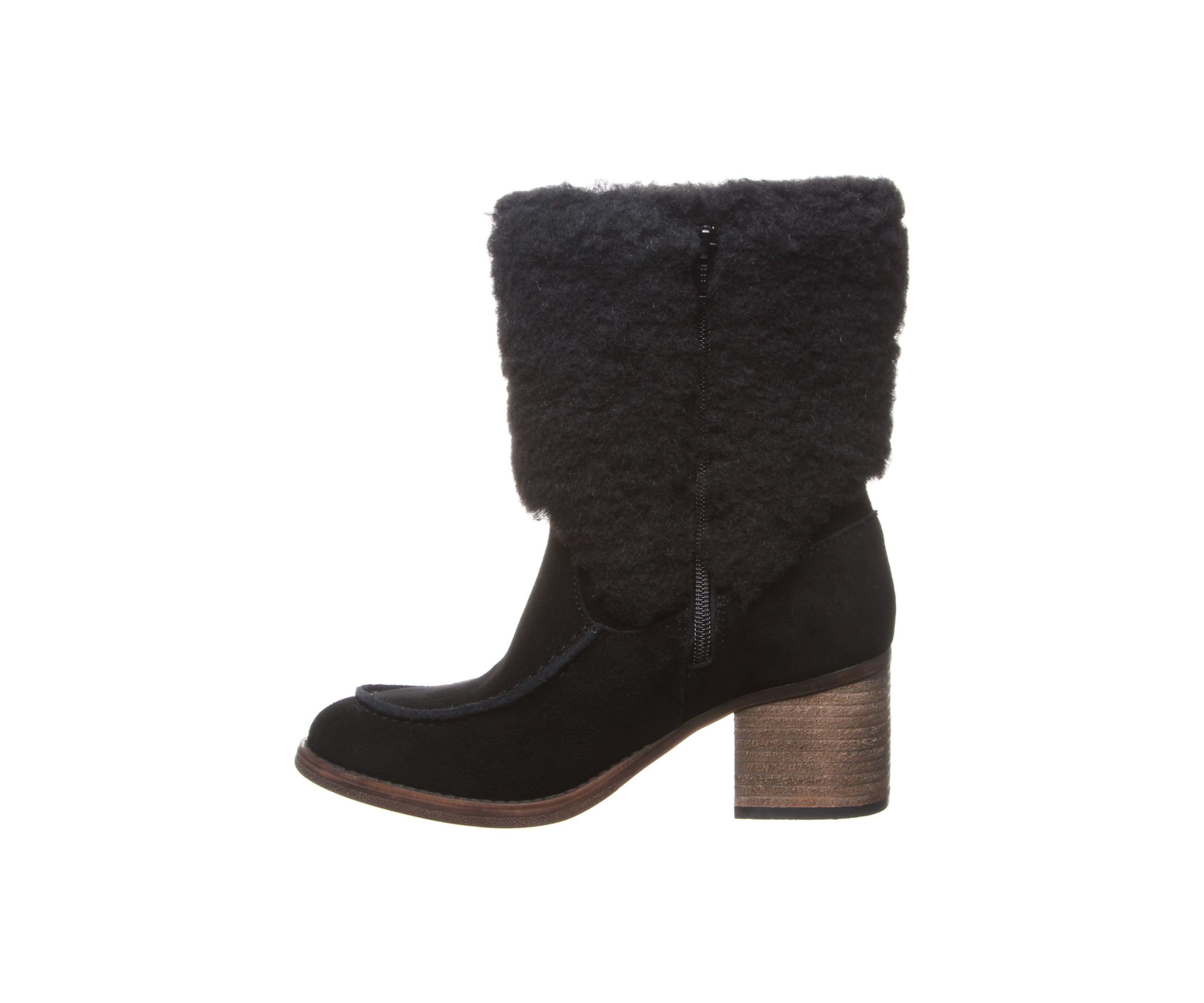 Kiera Suede Strap Boots