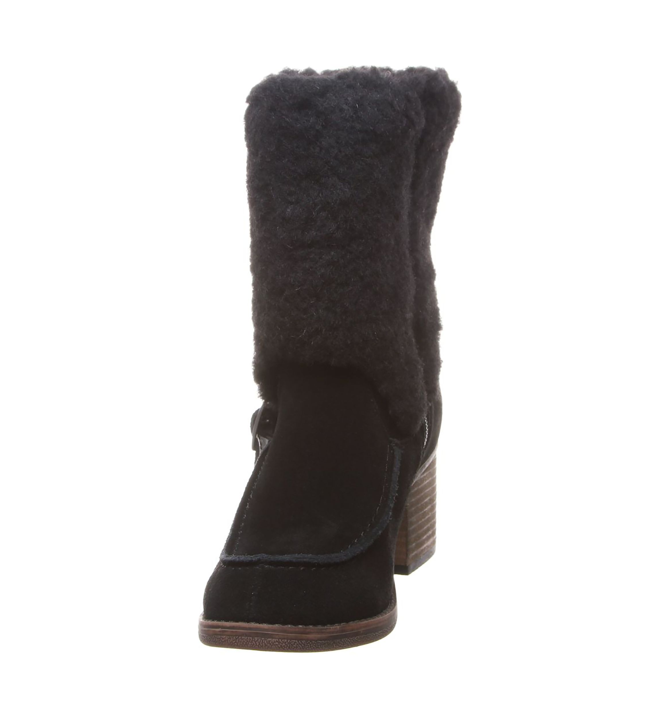 Kiera Suede Strap Boots