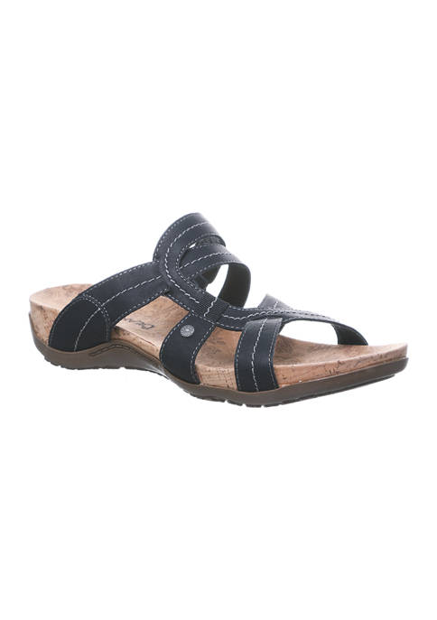 Bearpaw Kai II Cork Footbed Slide Sandals
