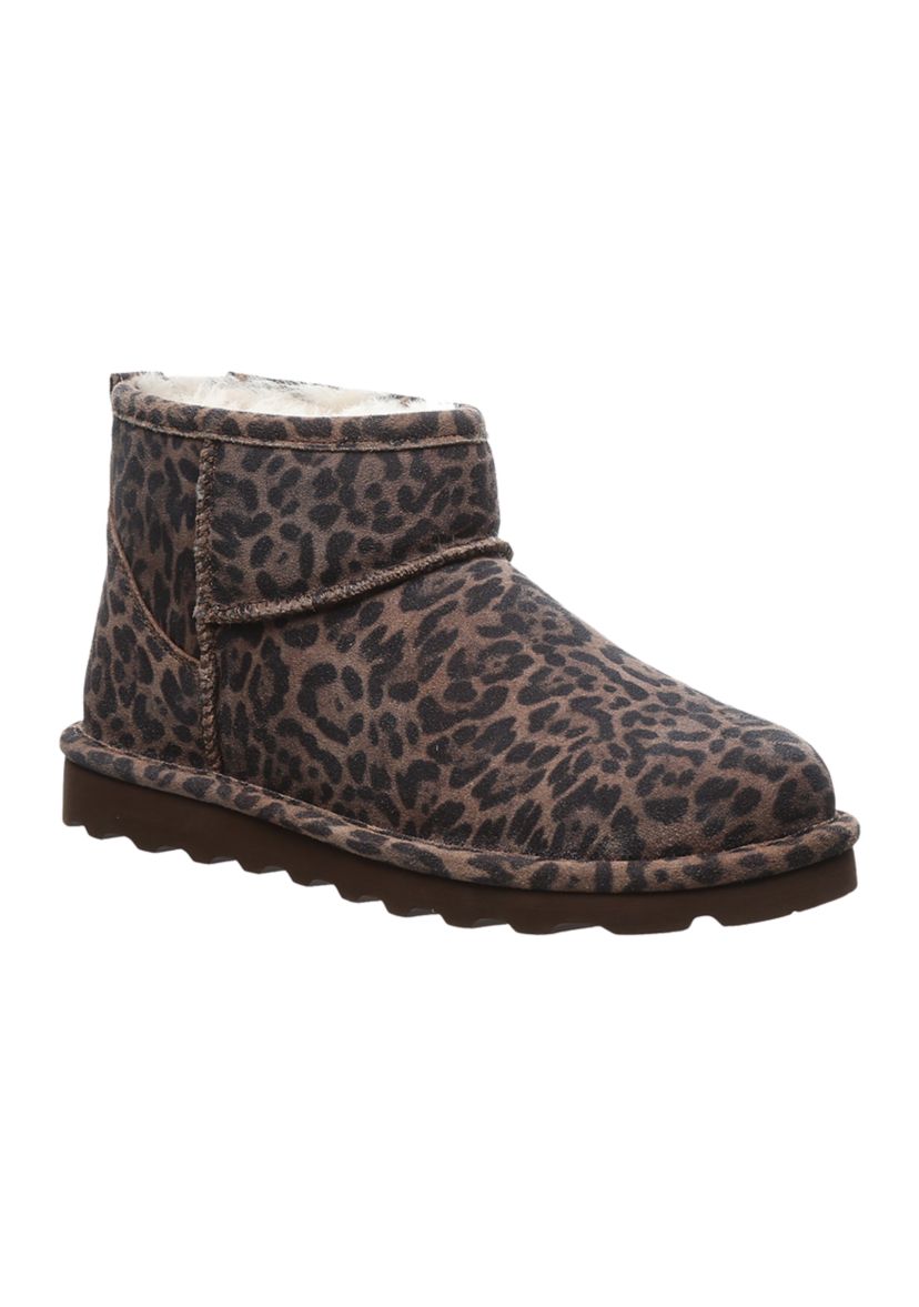 Shorty Leopard Booties 