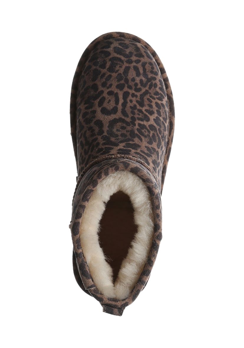 Shorty Leopard Booties 