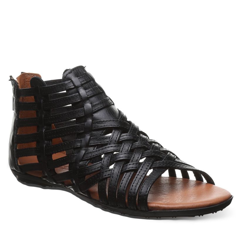 Juanita Gladiator Sandals With Zipper
