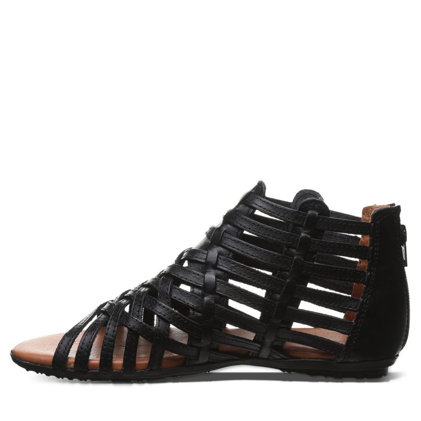 Juanita Gladiator Sandals With Zipper