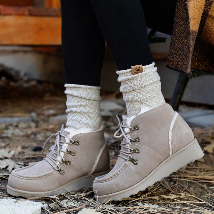 Malinda Lace Up Bootie