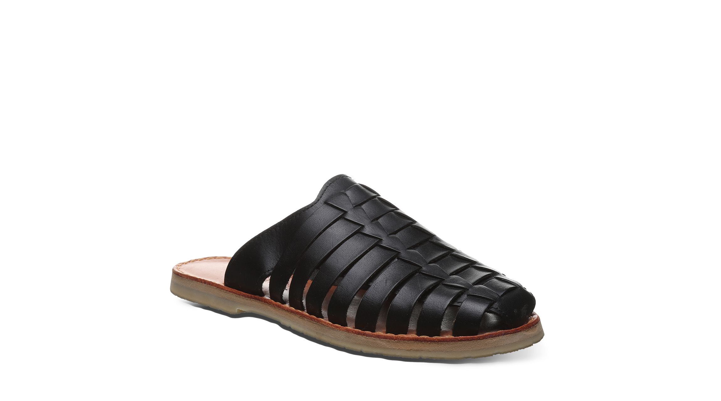 Zelda Closed Toe Leather Sandal