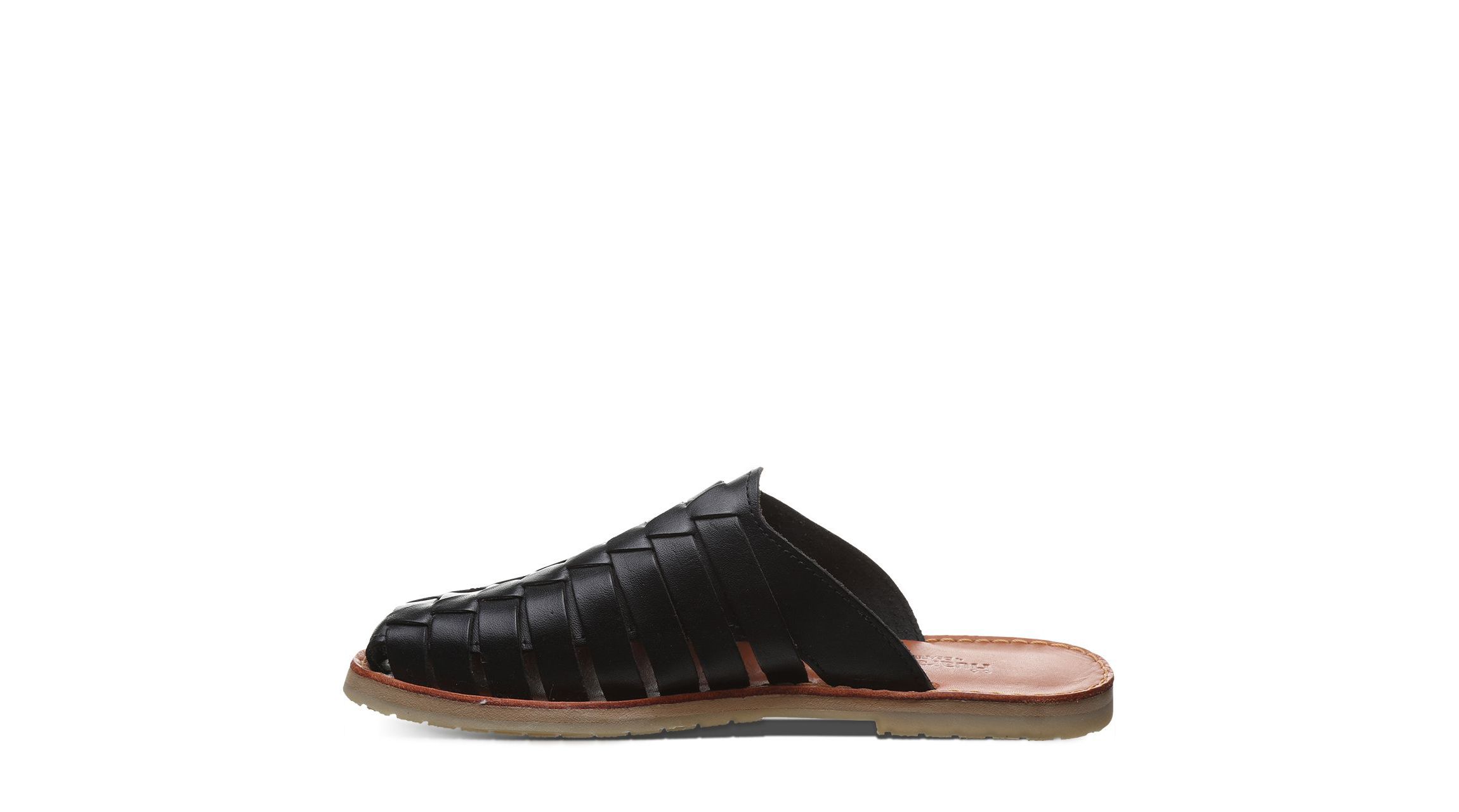 Zelda Closed Toe Leather Sandal