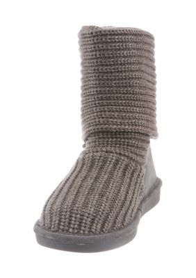 bearpaw cable knit boots