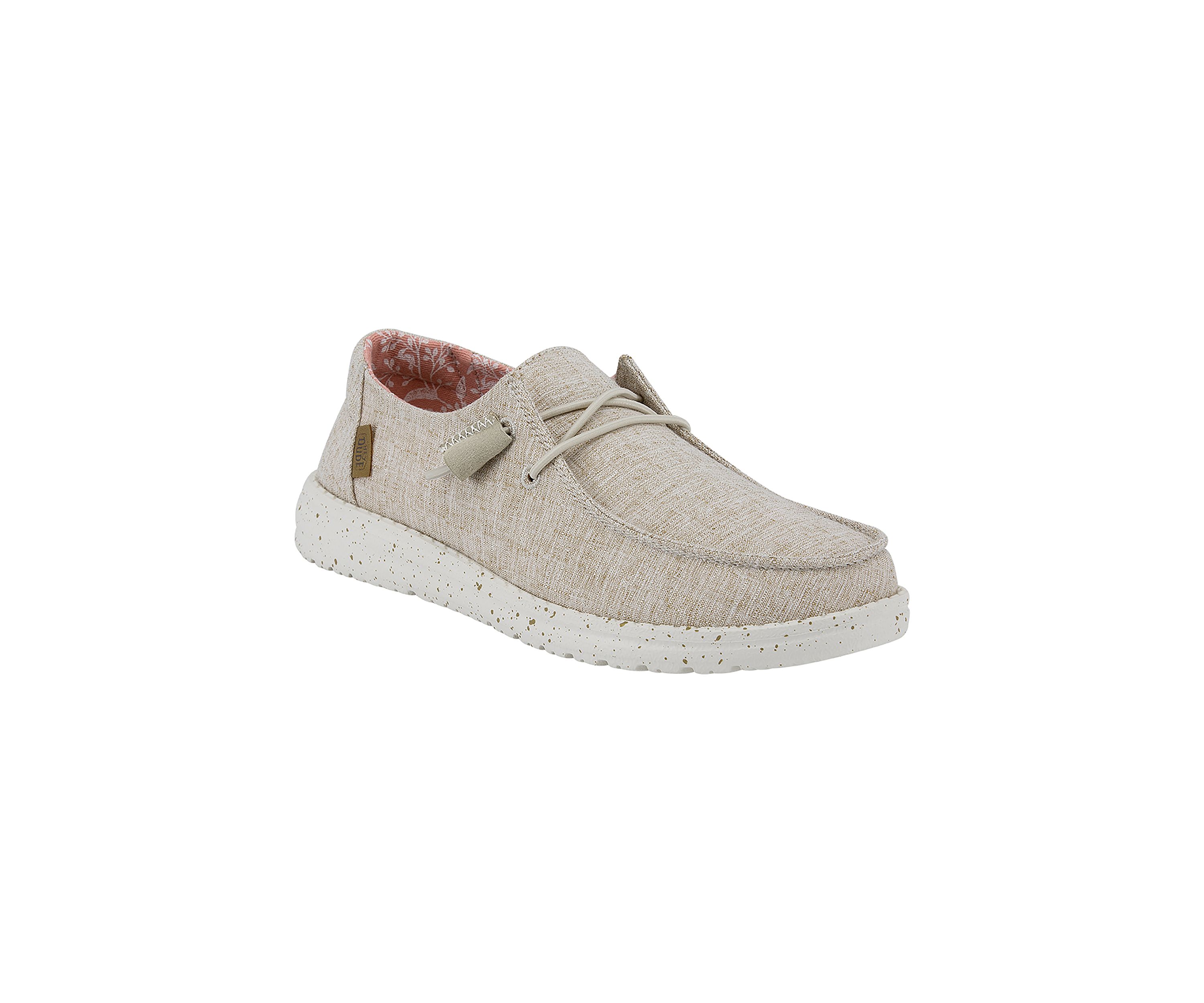 Wendy Chambray Loafers - White Nut 