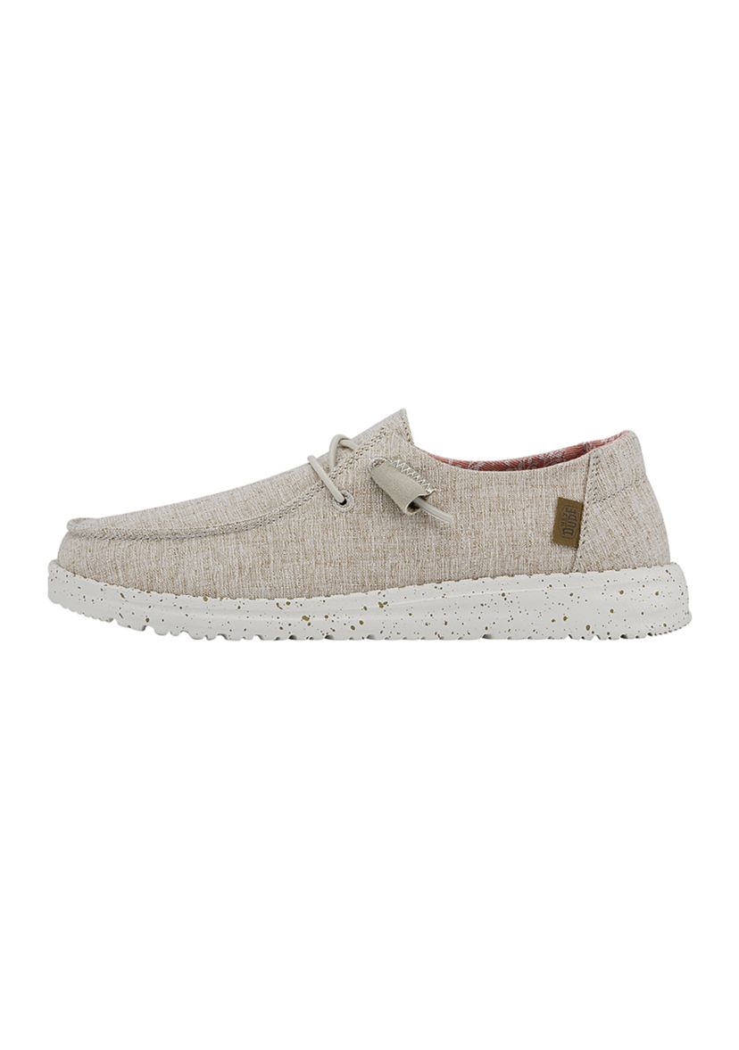 Wendy Chambray Loafers - White Nut 