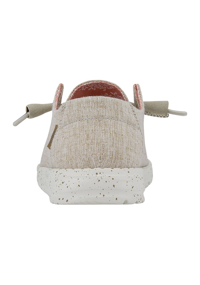 Wendy Chambray Loafers - White Nut 