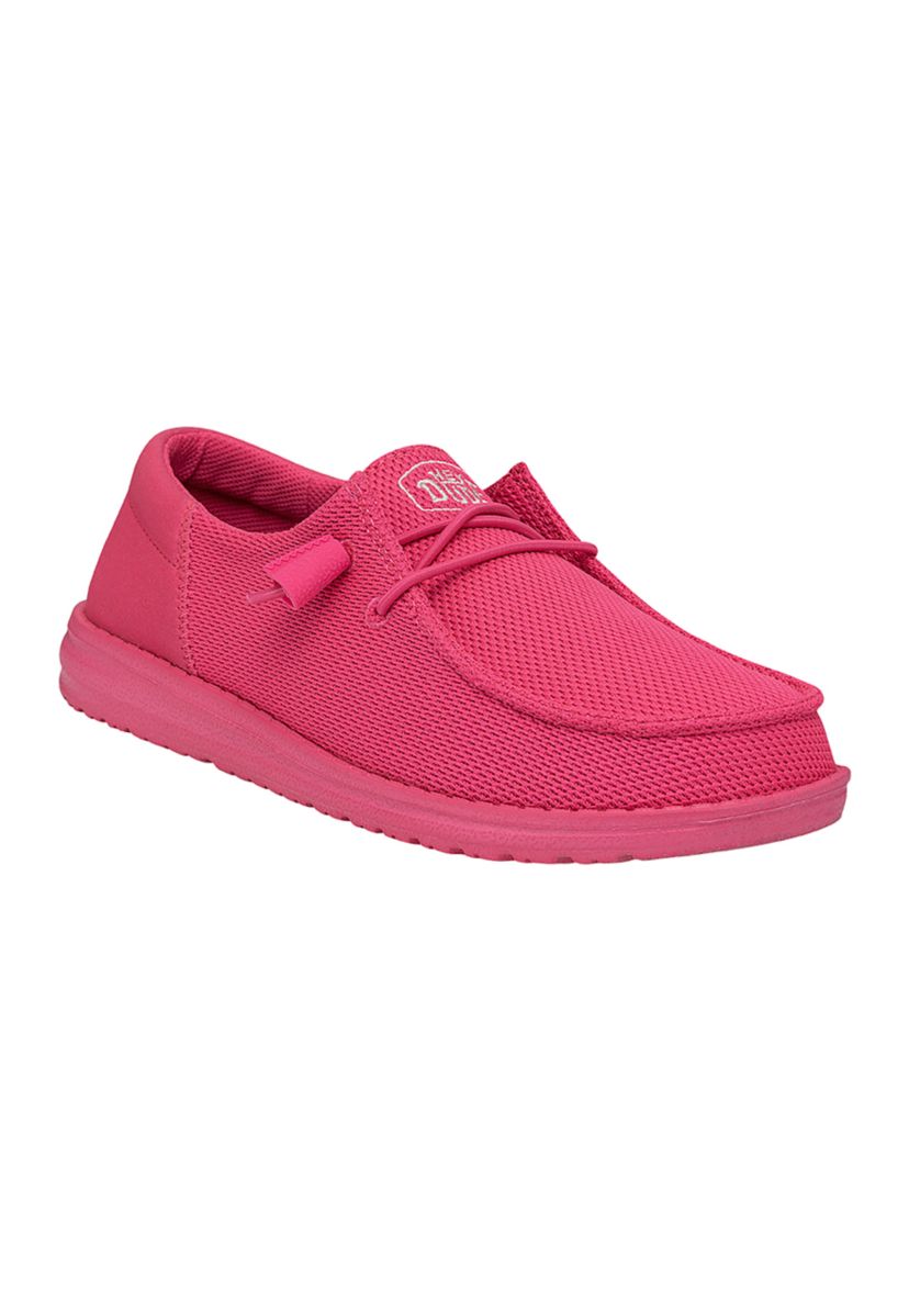 Wendy Funk Mono Electric Pink Loafers