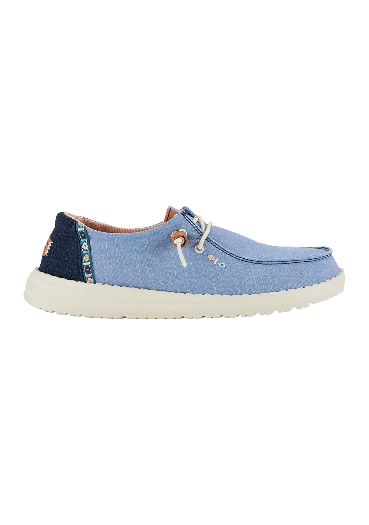 Wendy Chambray Boho Loafers