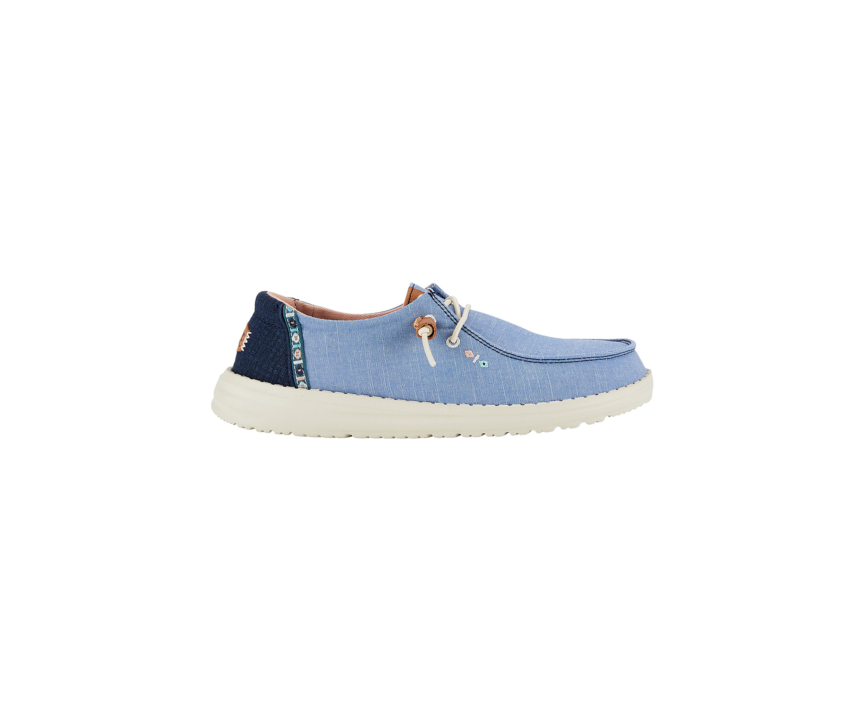 Wendy Chambray Boho Loafers
