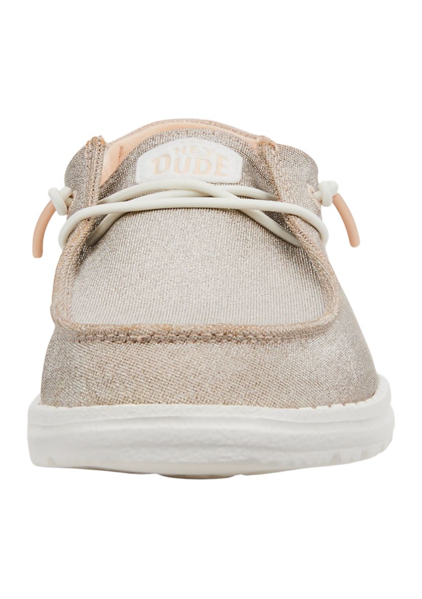 Wendy Metallic Sparkle Loafers