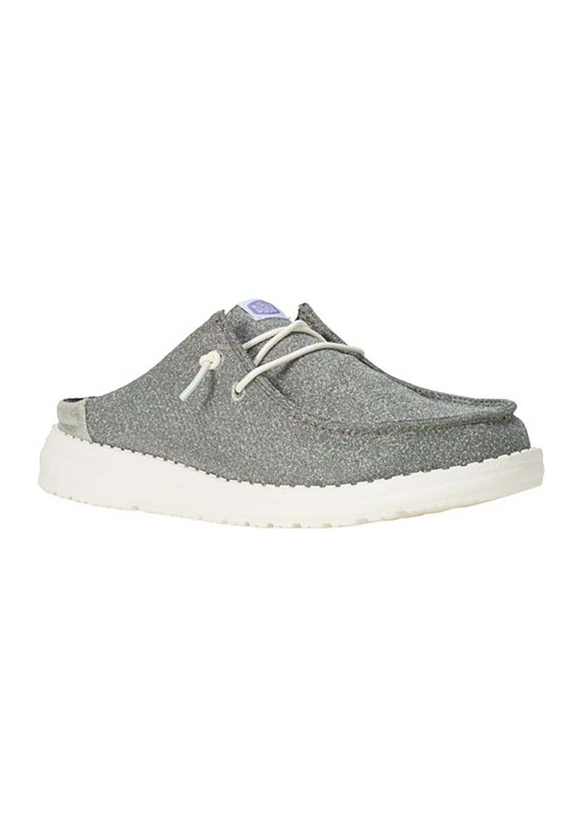 Wendy Slip Metallic Sparkle Loafers