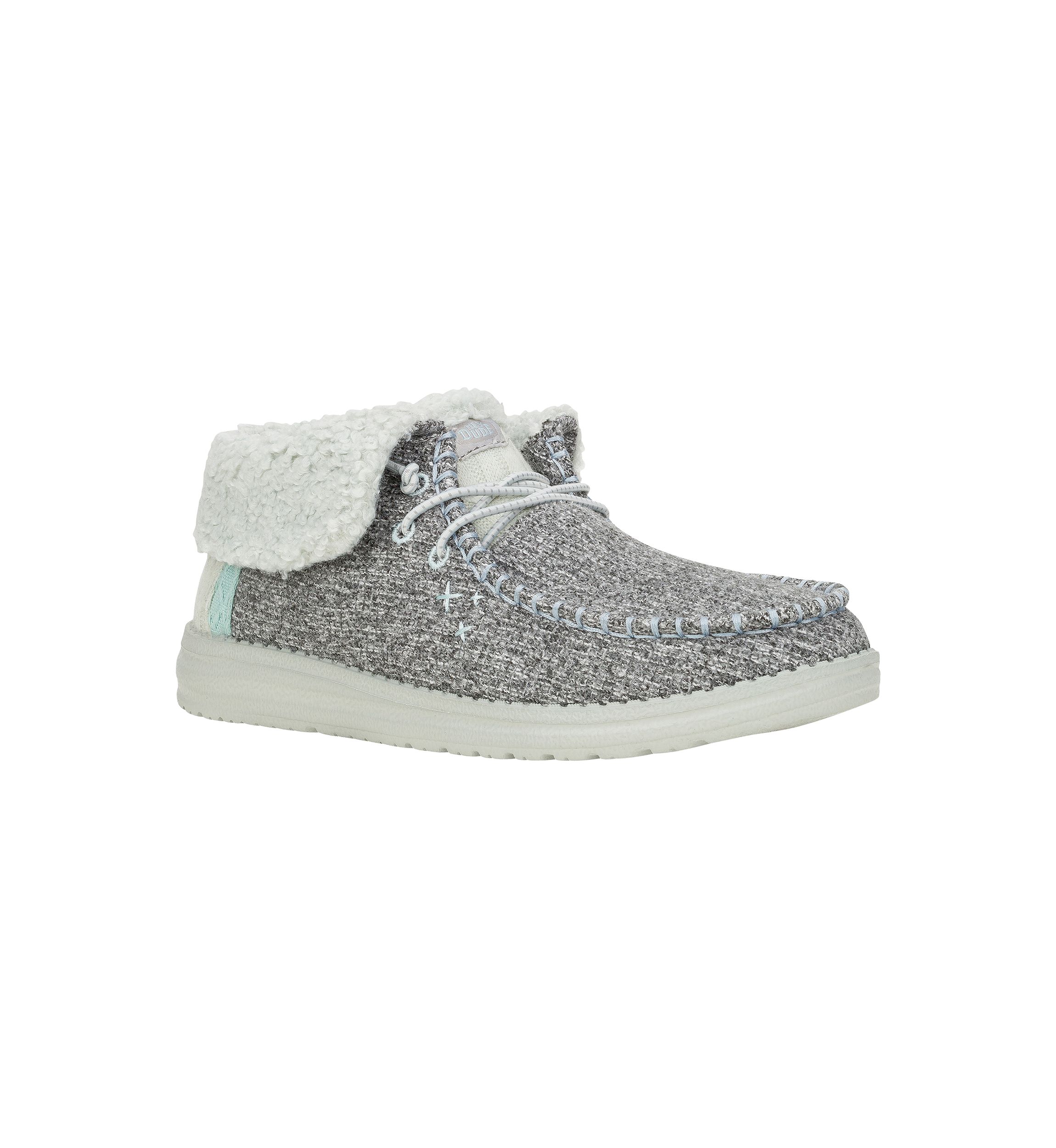 Wendy Fold Brushed Cozy Bootie Flats