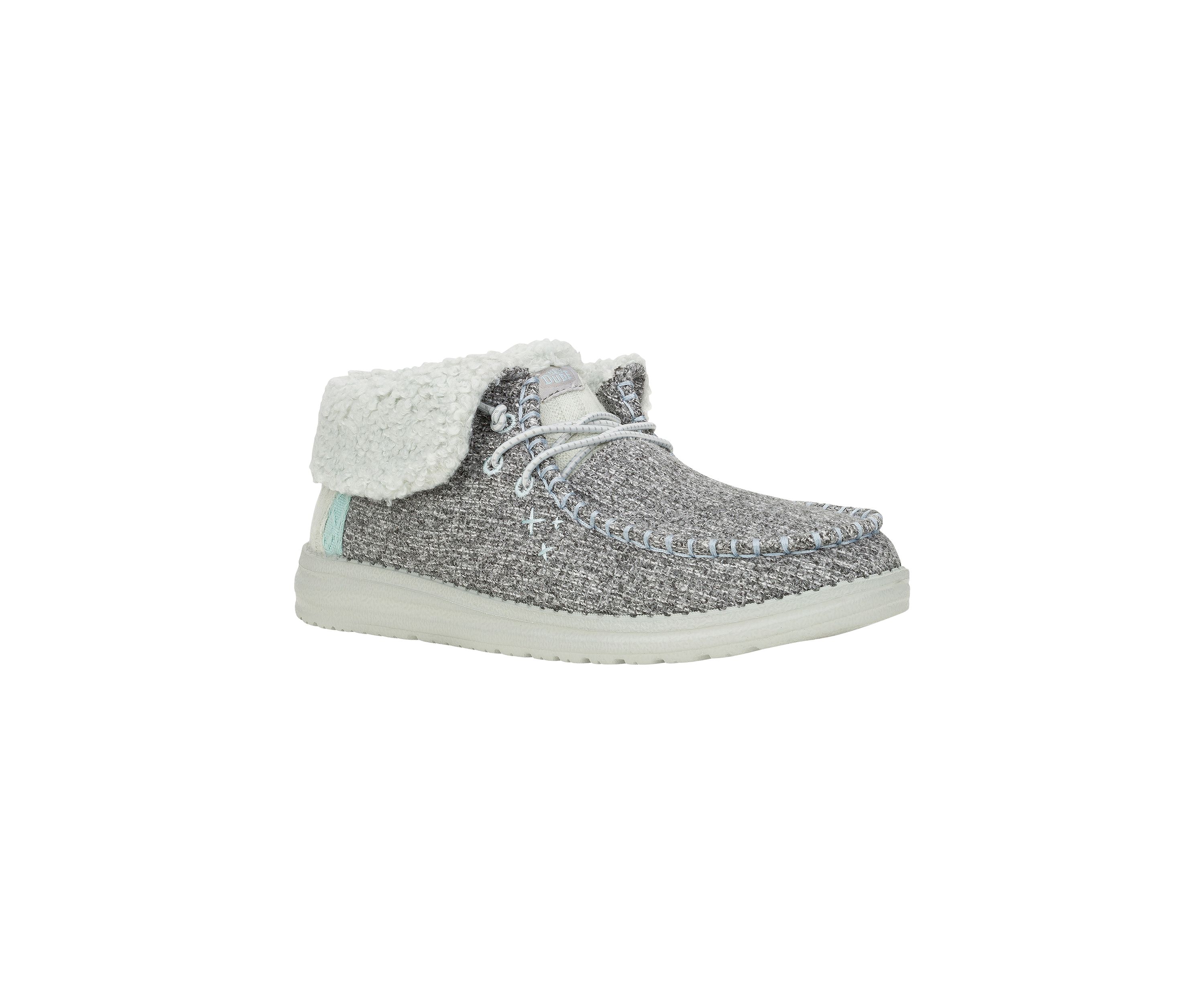 Wendy Fold Brushed Cozy Bootie Flats