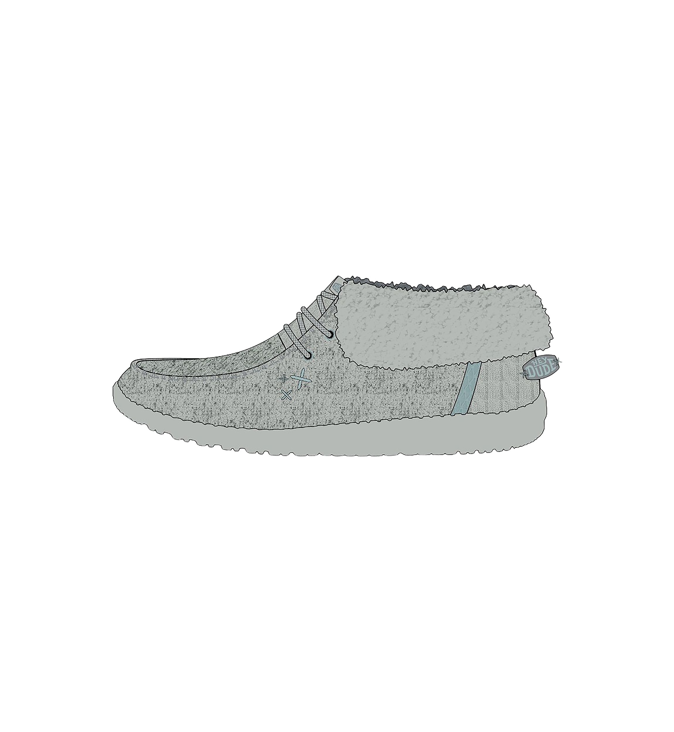Wendy Fold Brushed Cozy Bootie Flats