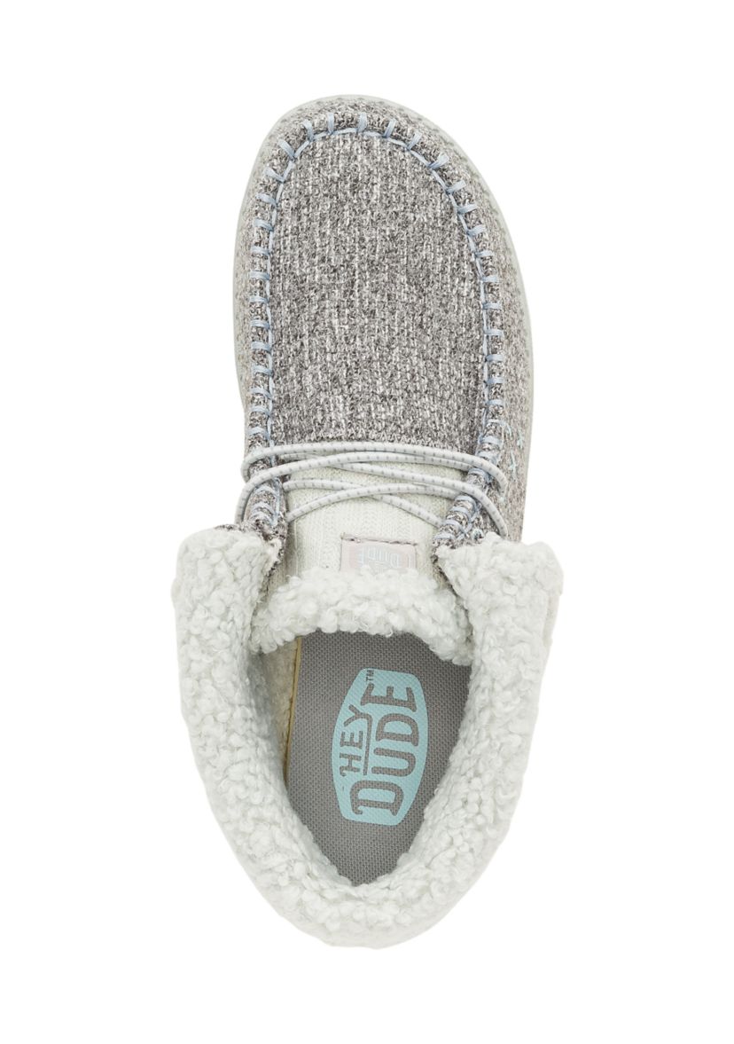 Wendy Fold Brushed Cozy Bootie Flats
