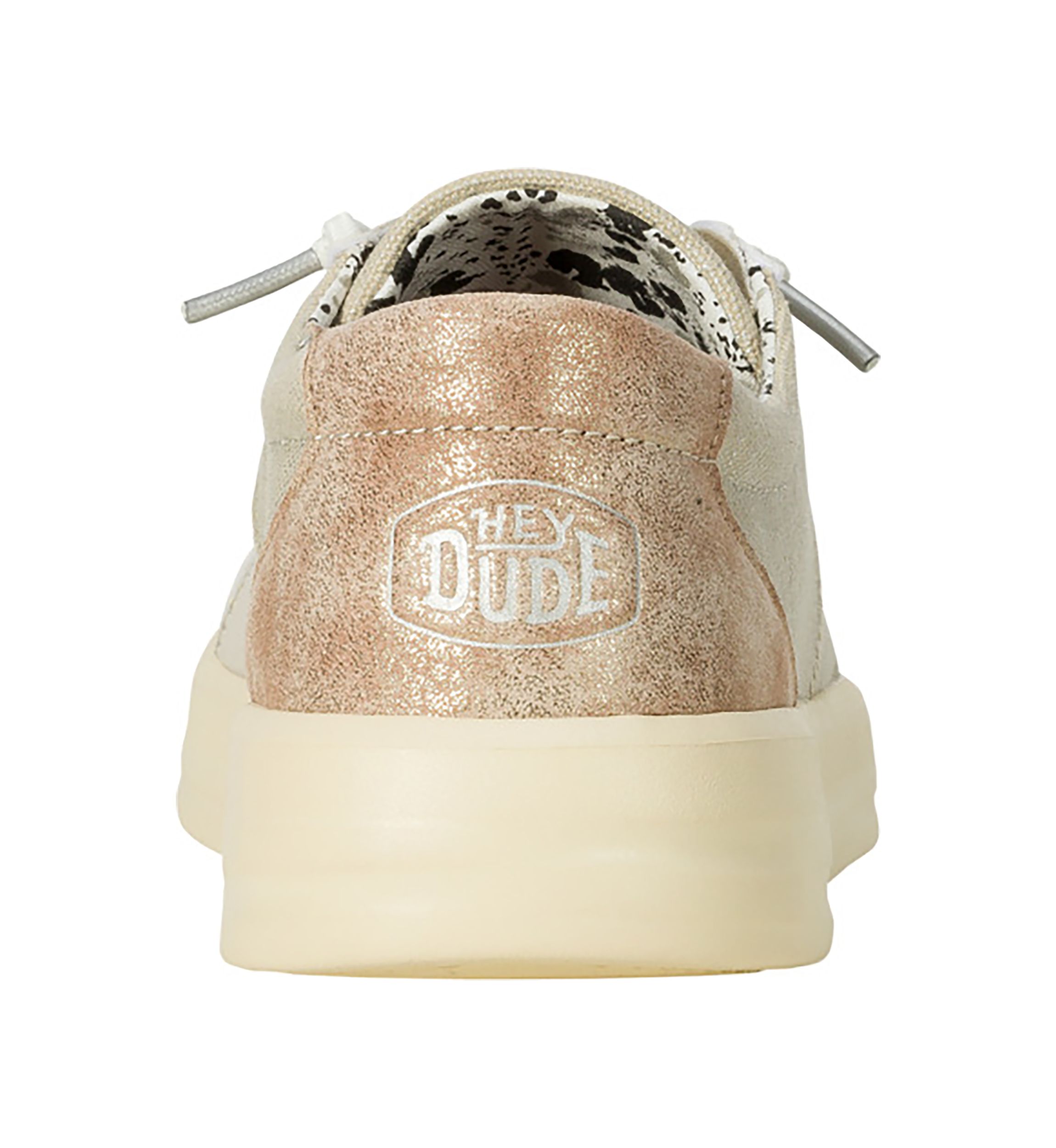 Karina Shimmer Platinum Sneakers
