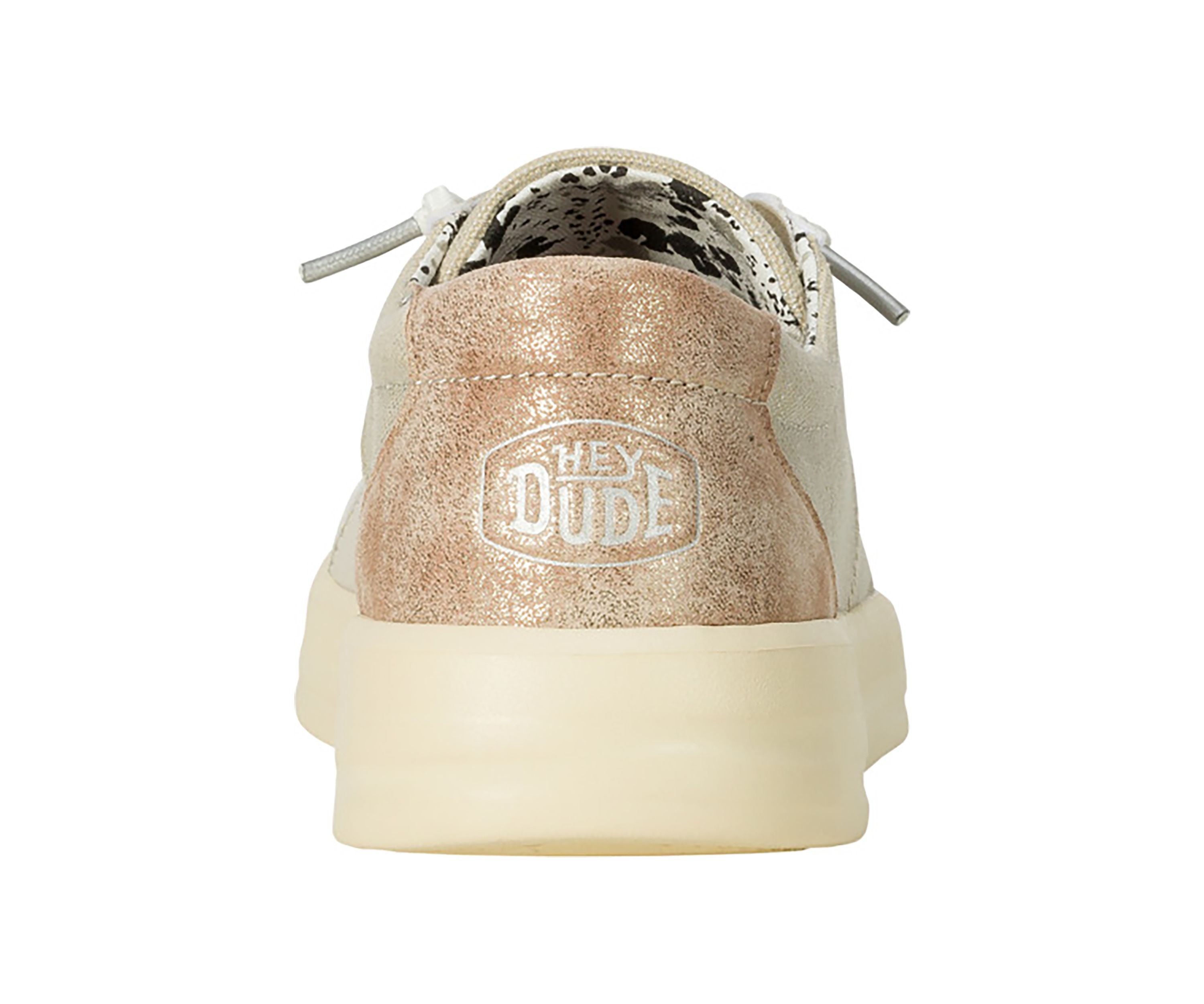 Karina Shimmer Platinum Sneakers