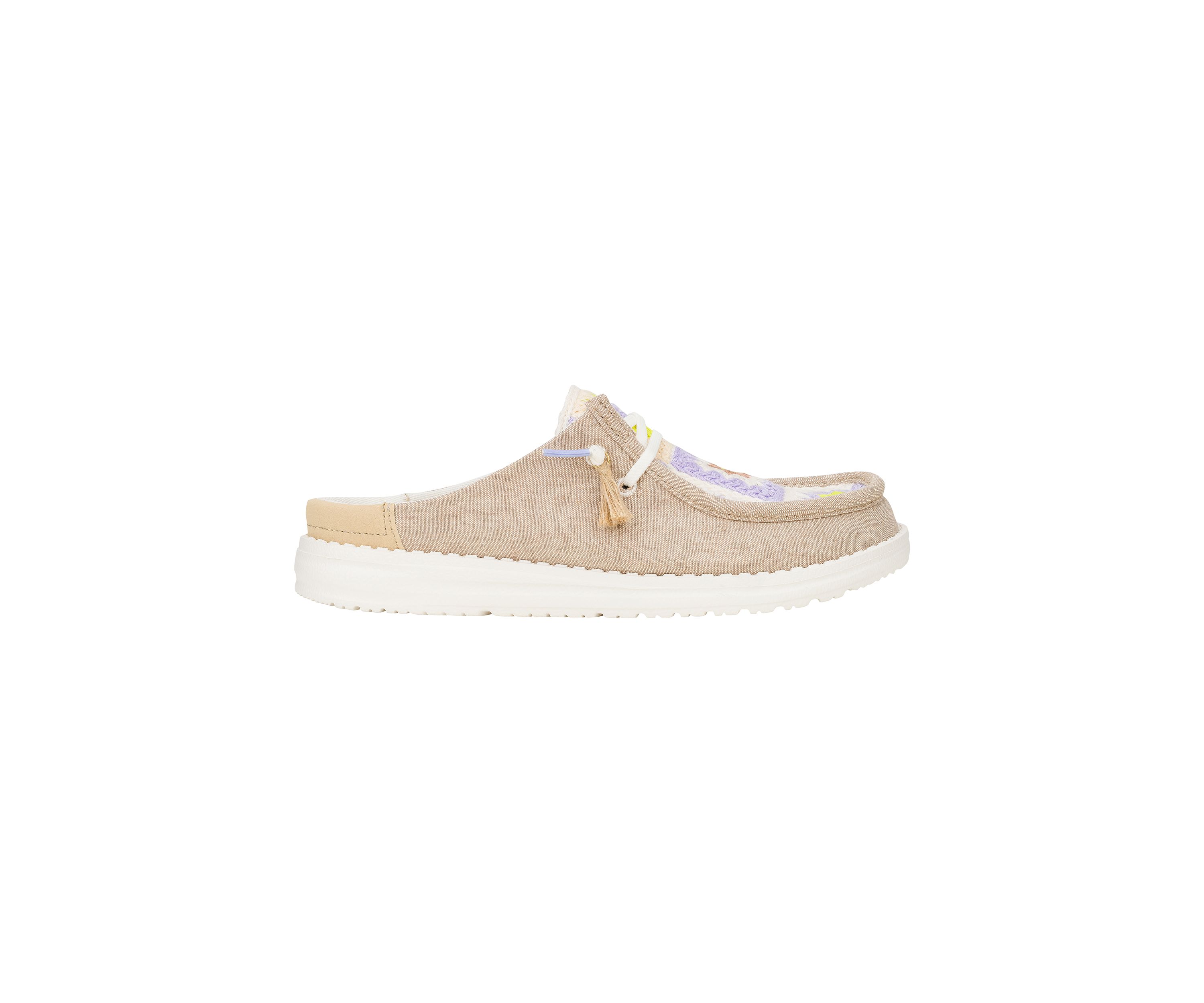 Wendy Slip Cottage Crochet Flats