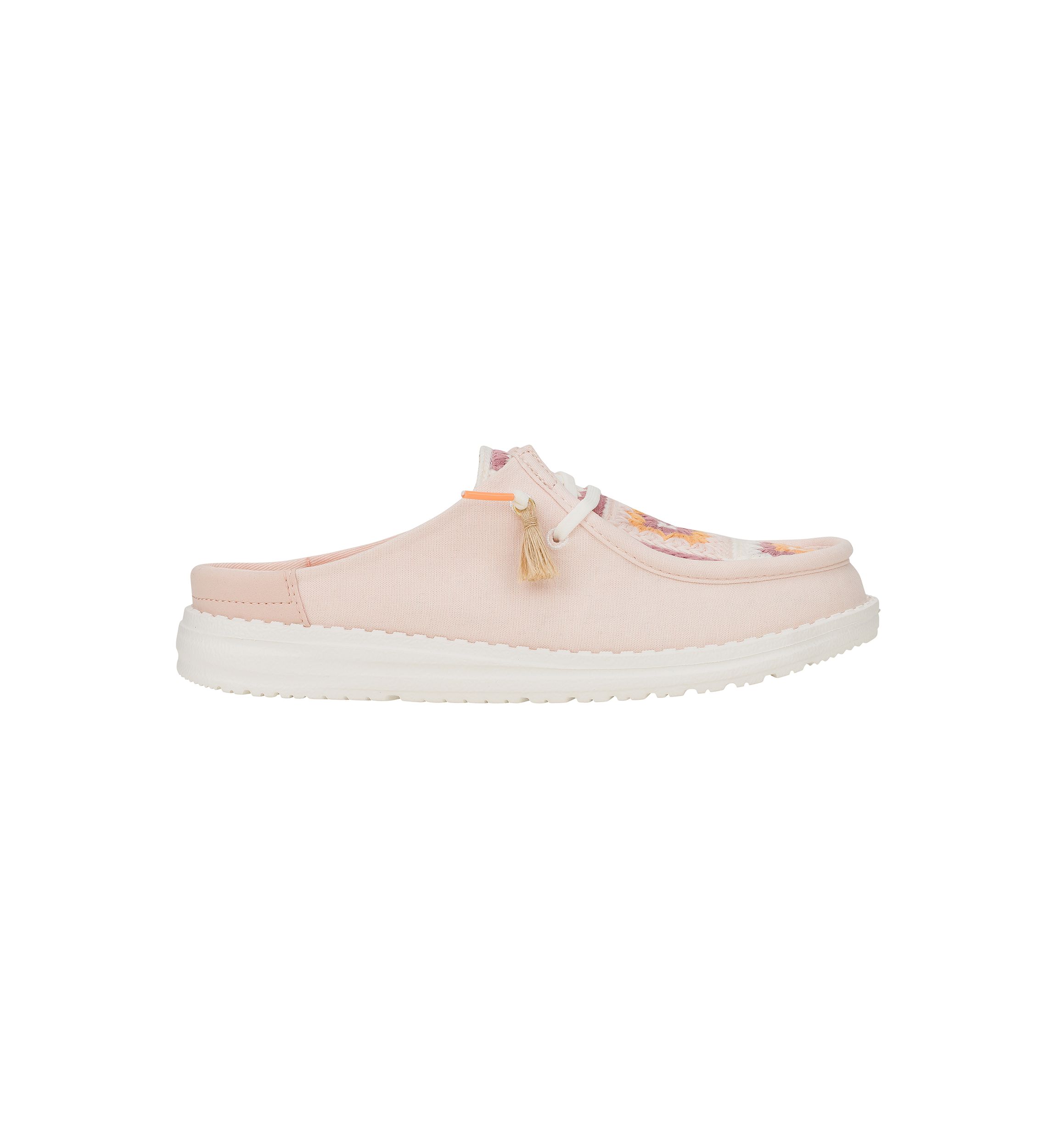Wendy Slip Cottage Crochet Flats