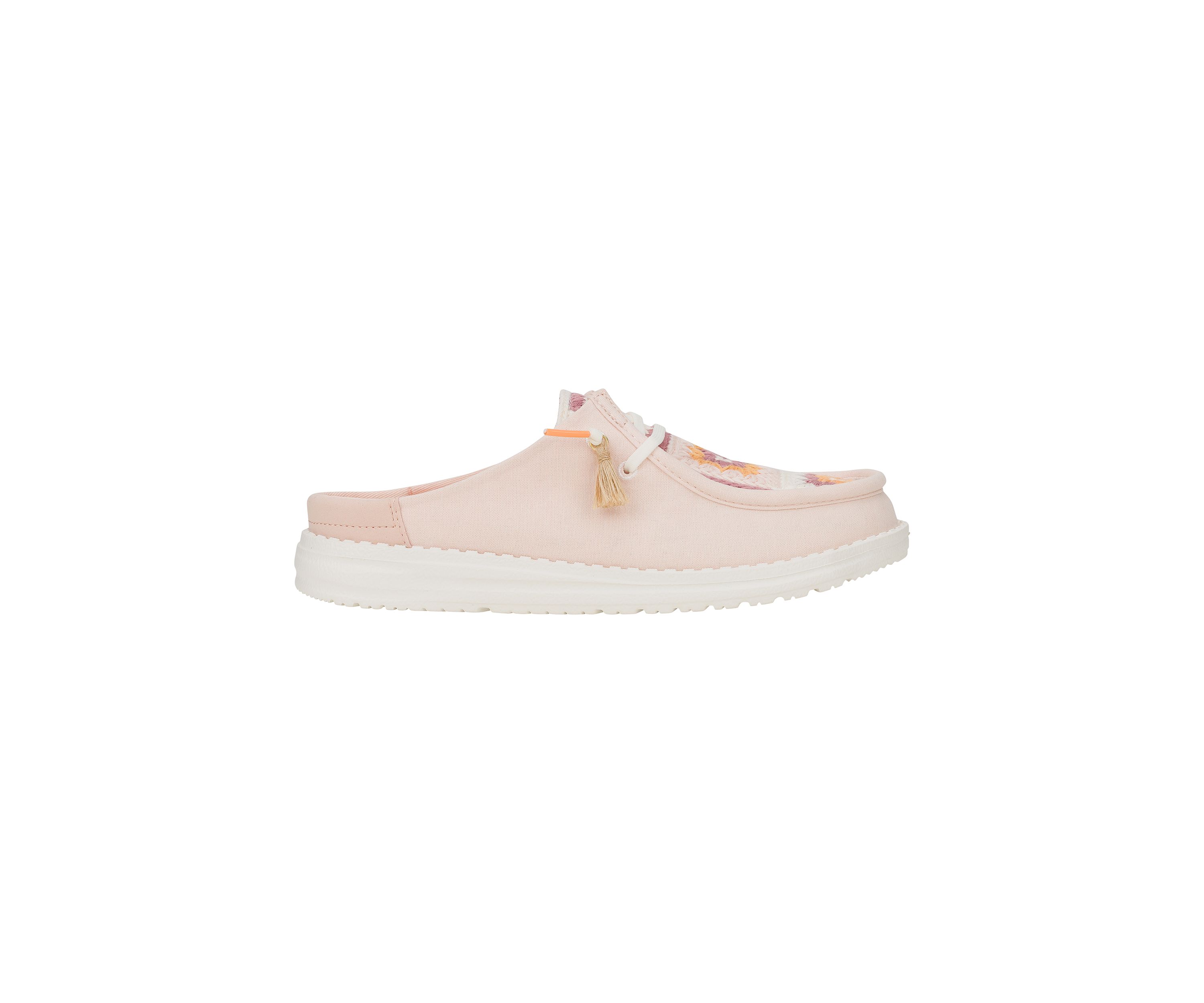 Wendy Slip Cottage Crochet Flats