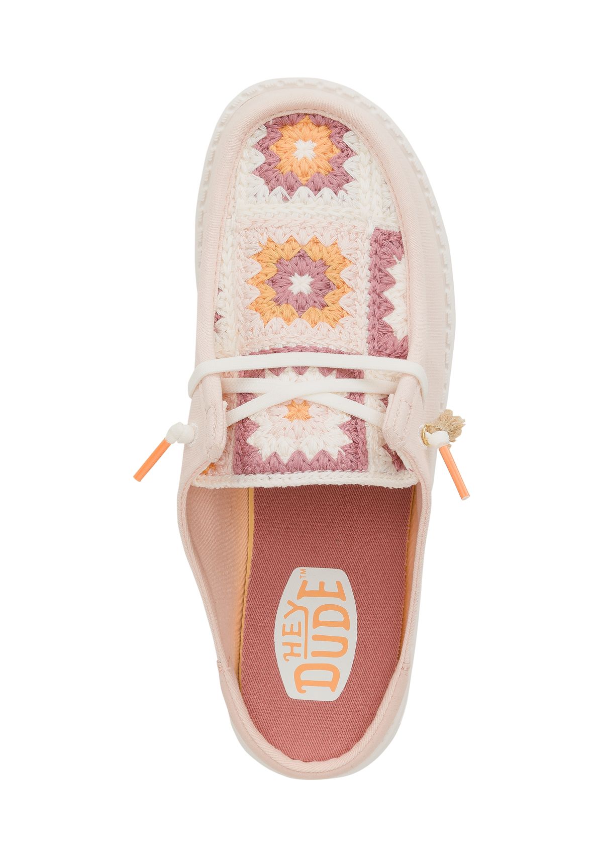 Wendy Slip Cottage Crochet Flats