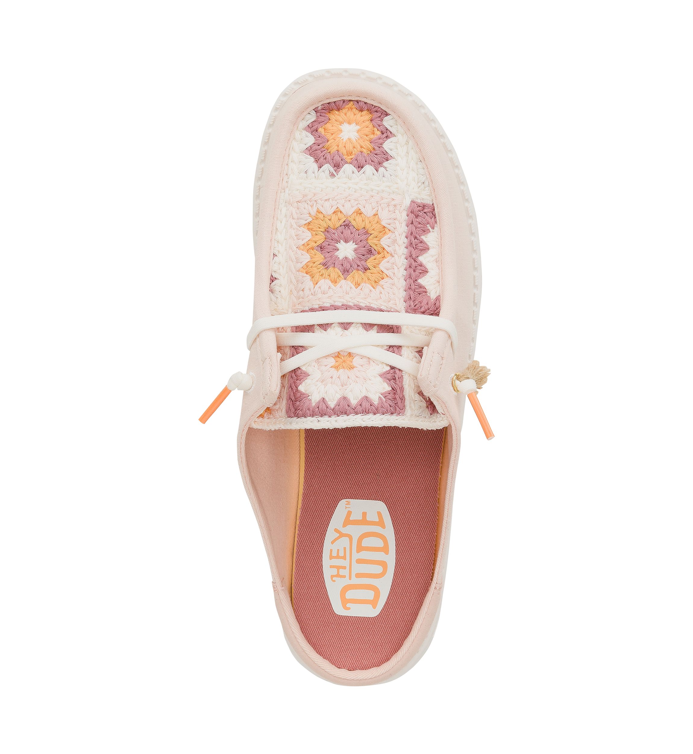 Wendy Slip Cottage Crochet Flats
