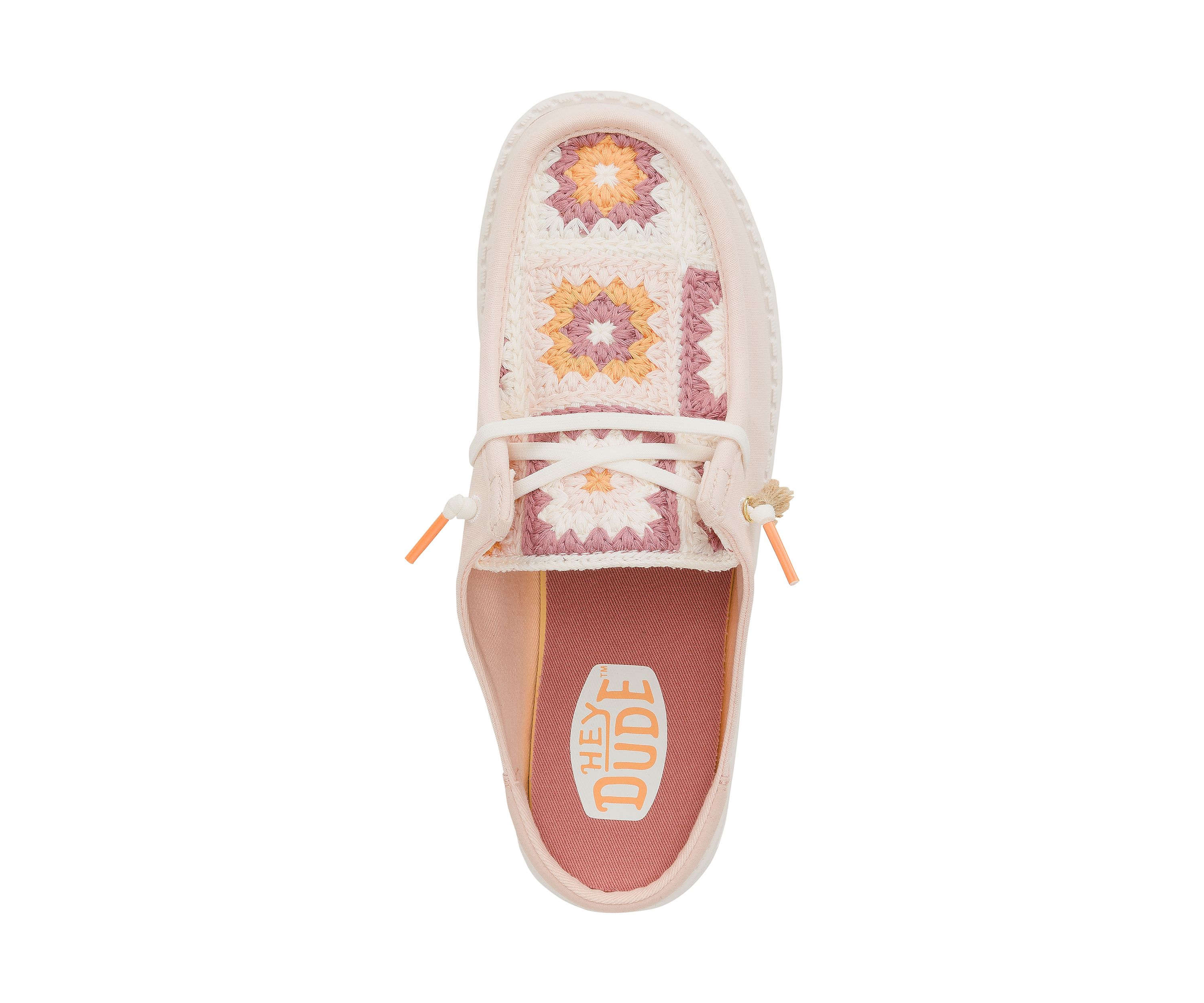 Wendy Slip Cottage Crochet Flats