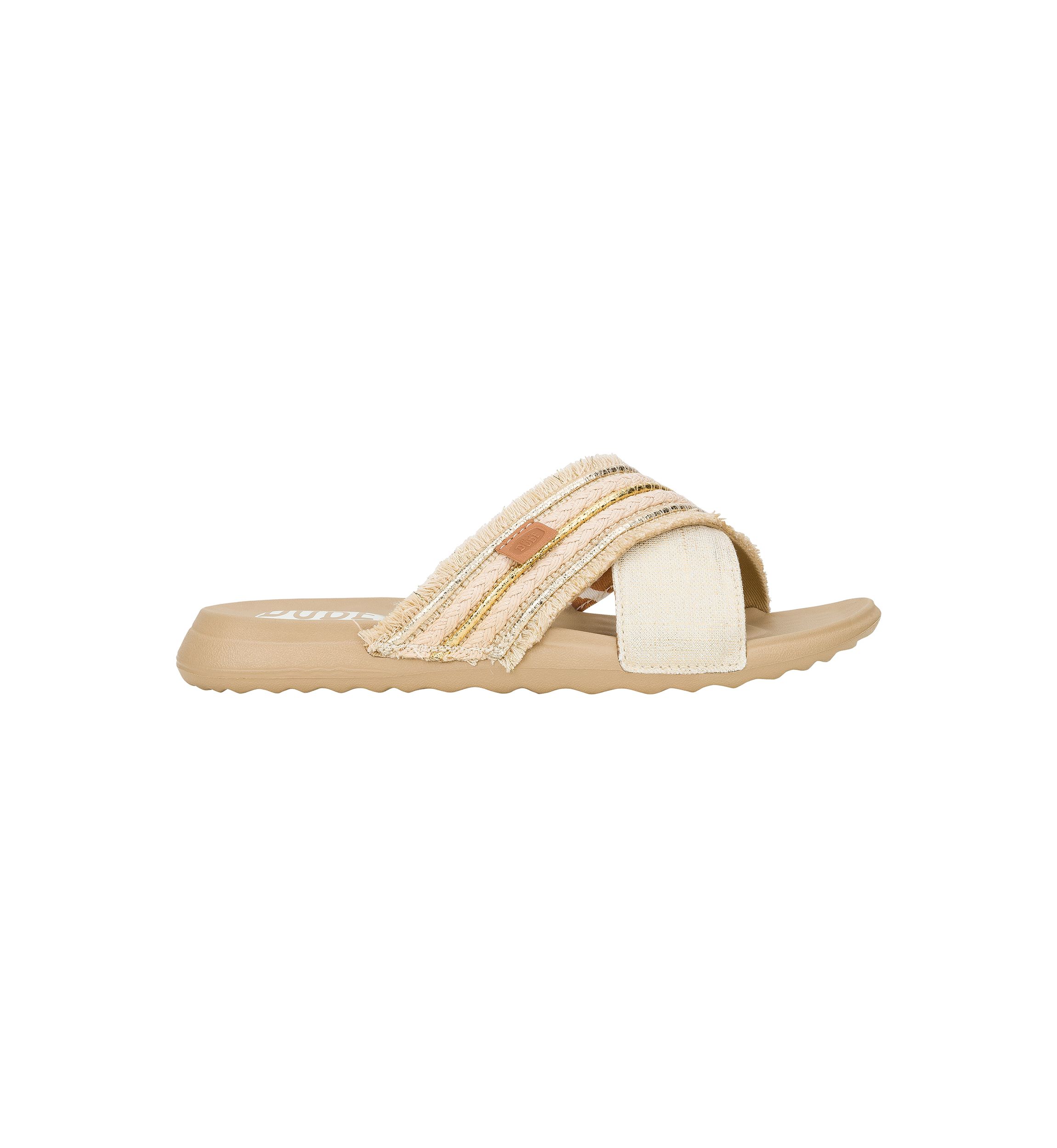 Christi Slide Novelty Fringe Flip Flop Thong Sandals
