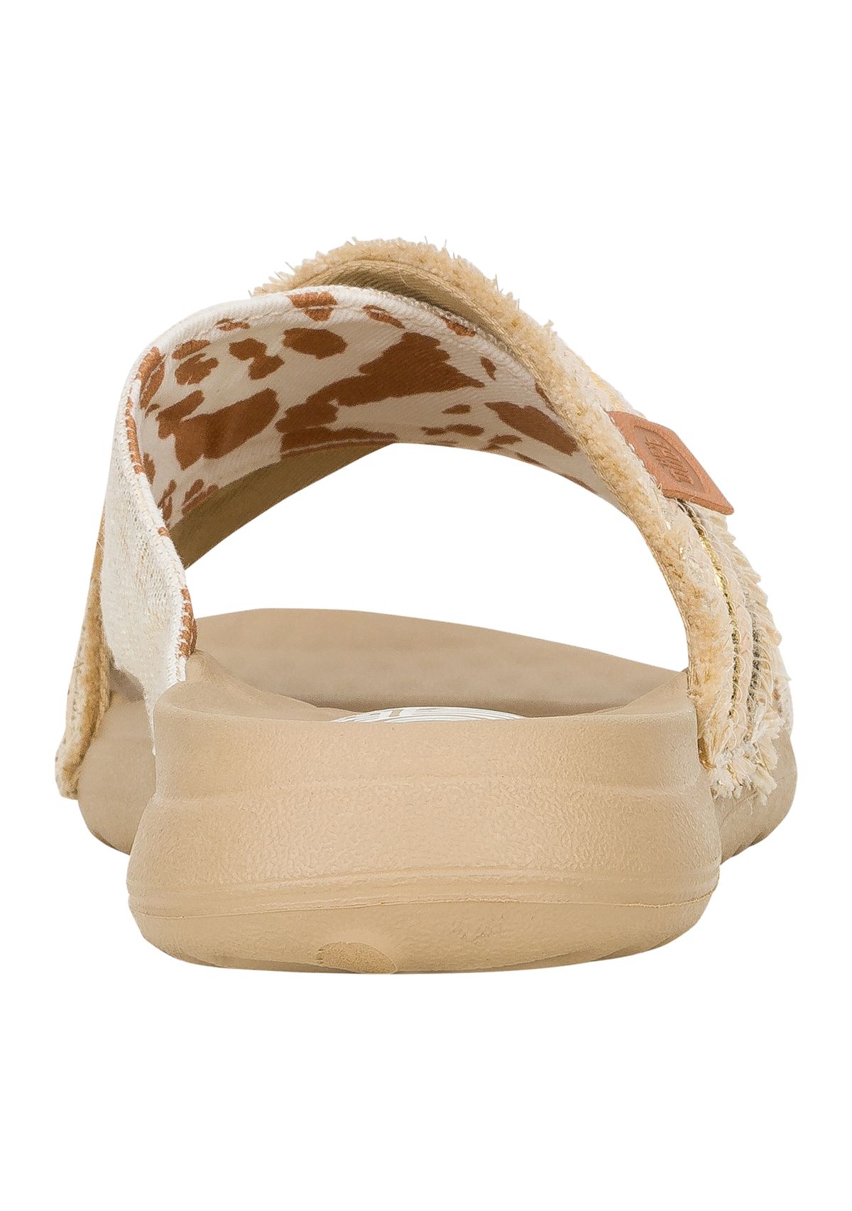 Christi Slide Novelty Fringe Flip Flop Thong Sandals