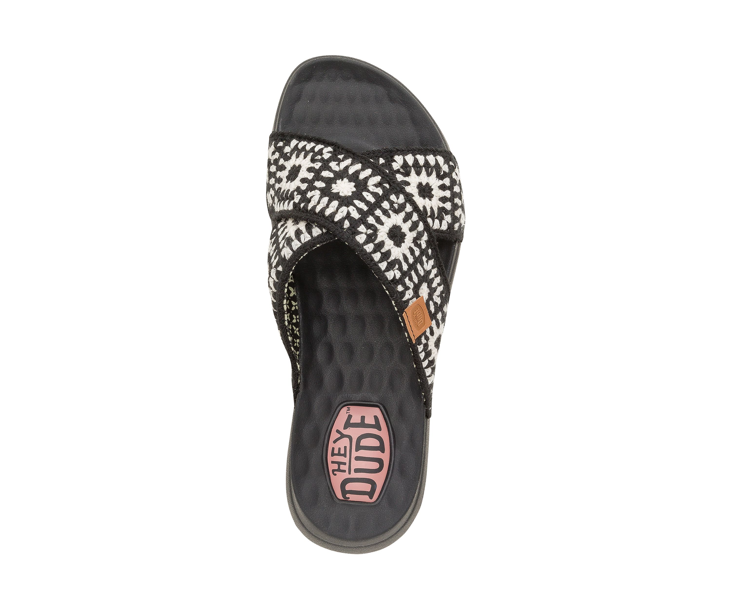 Christi Slide Cottage Crochet Flats