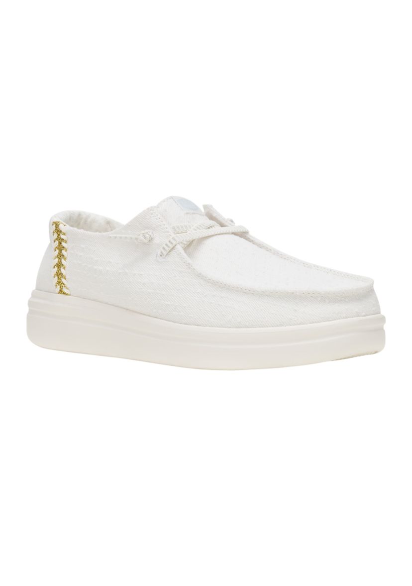 Wendy Espadrille Woven Loafer Flats