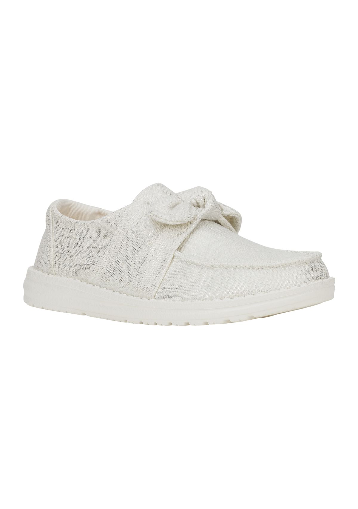 Wendy Bow Shimmer Flats