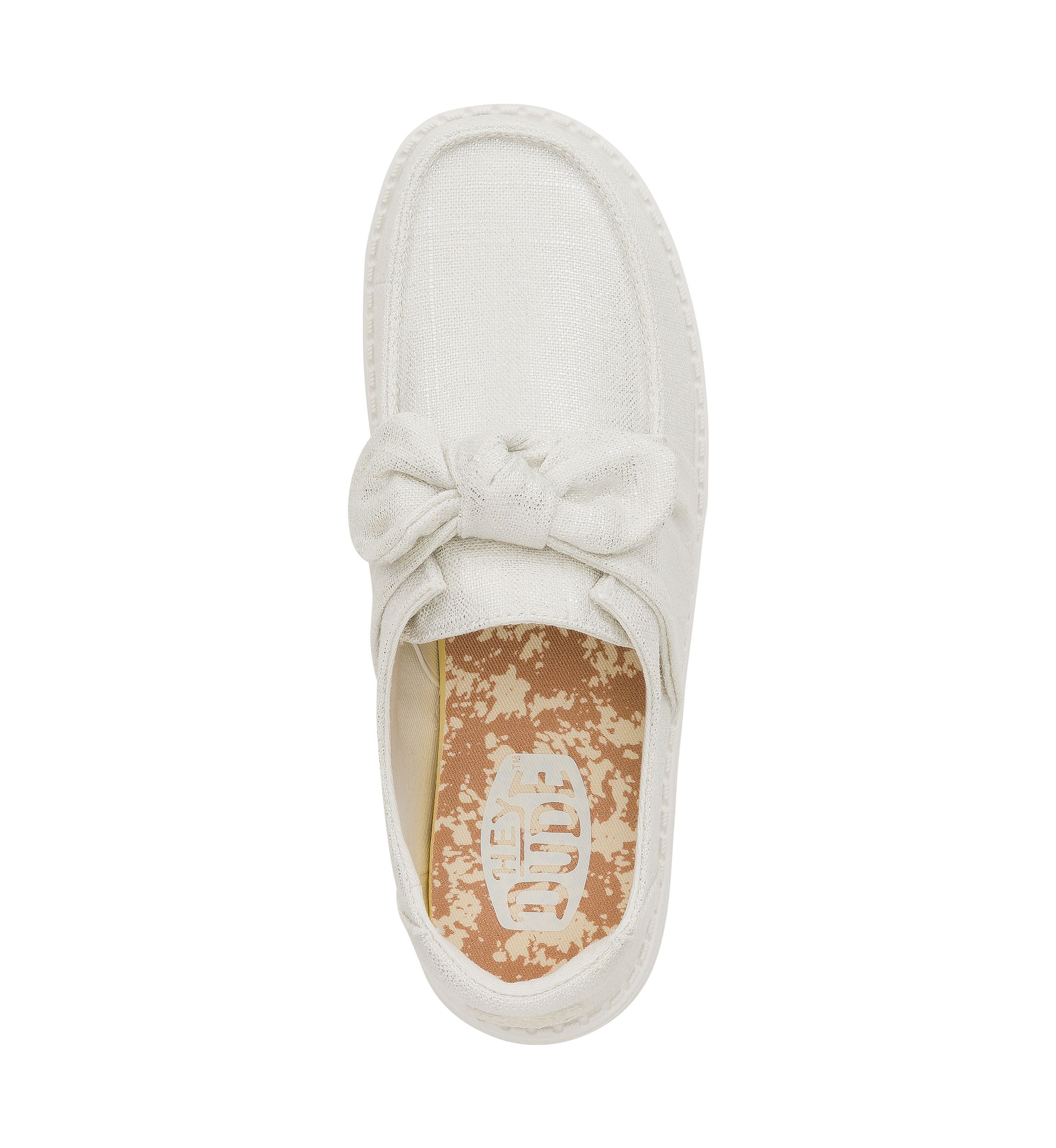 Wendy Bow Shimmer Flats