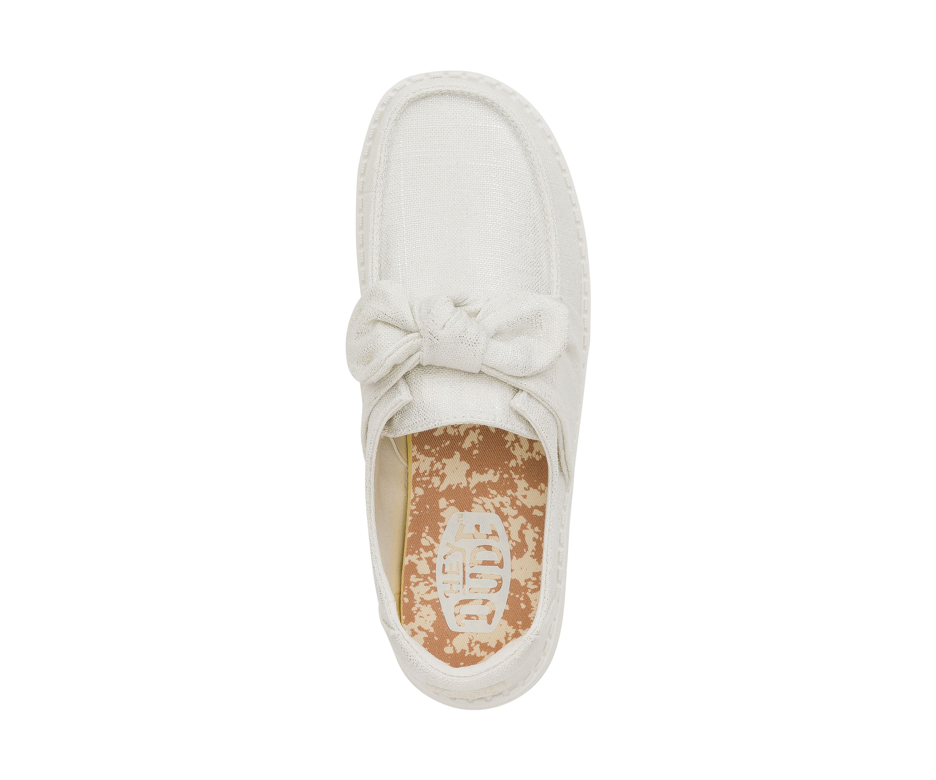 Wendy Bow Shimmer Flats
