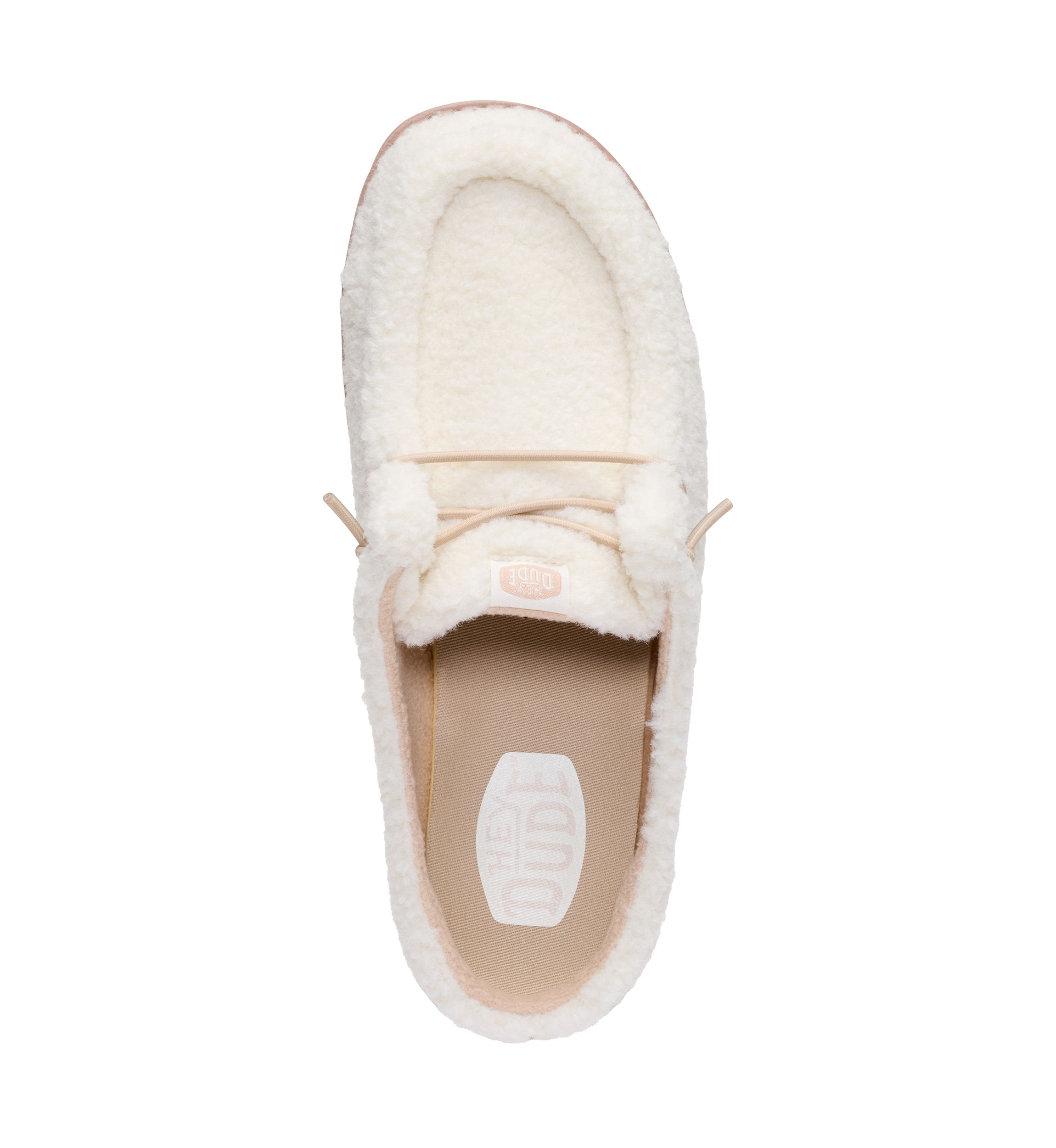 Wendy Slip Sherpa Loafer Flats