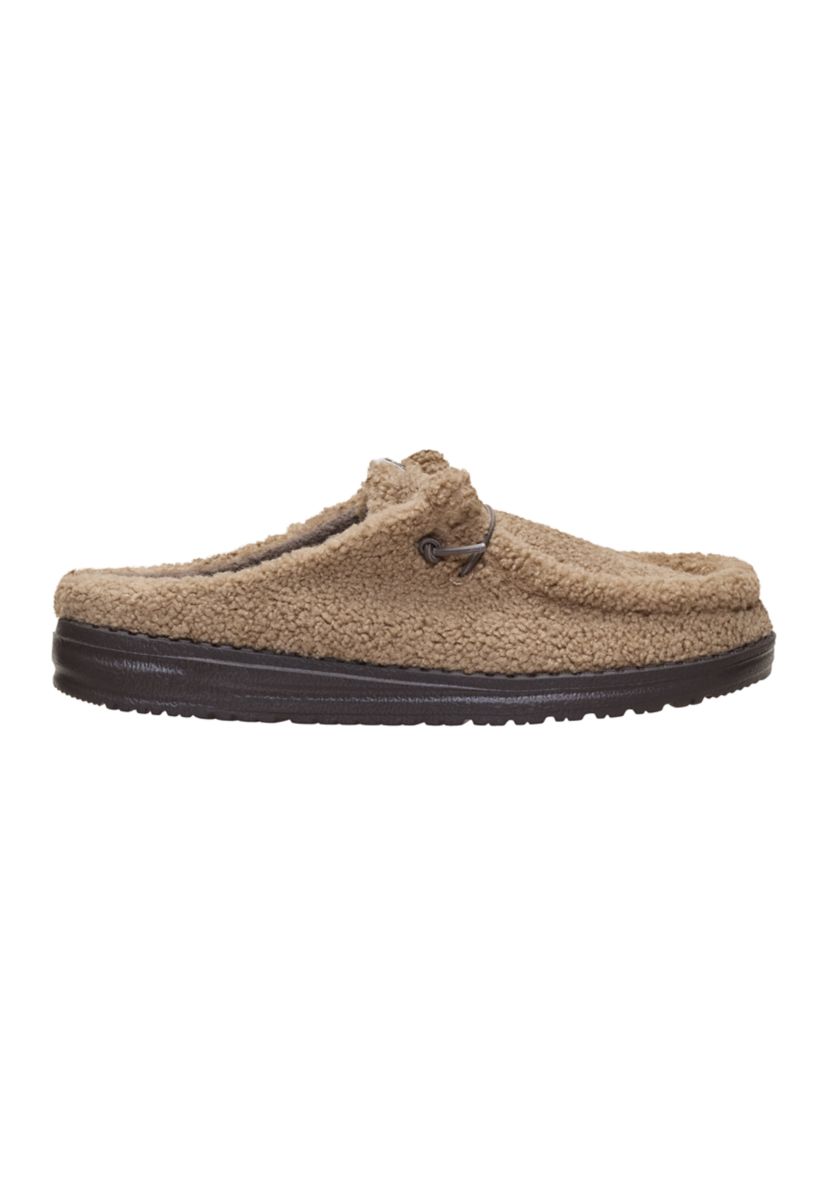 Wendy Slip Sherpa Flats