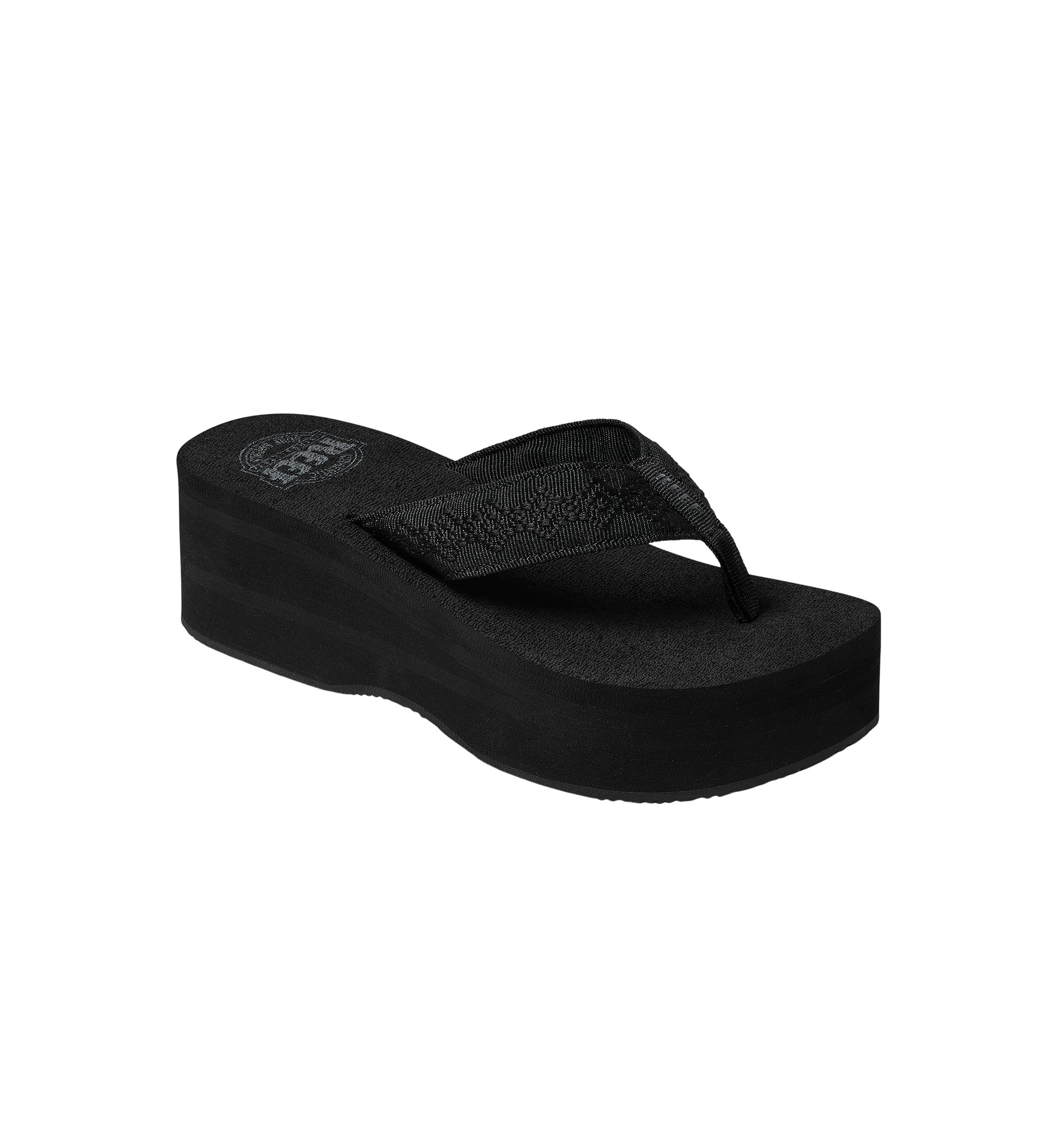 Sandy Hi Platform Thong Sandals