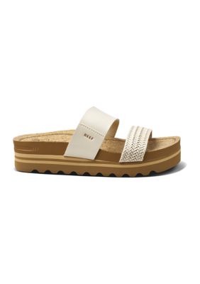 Cushion Vista Hi Wedge Sandals